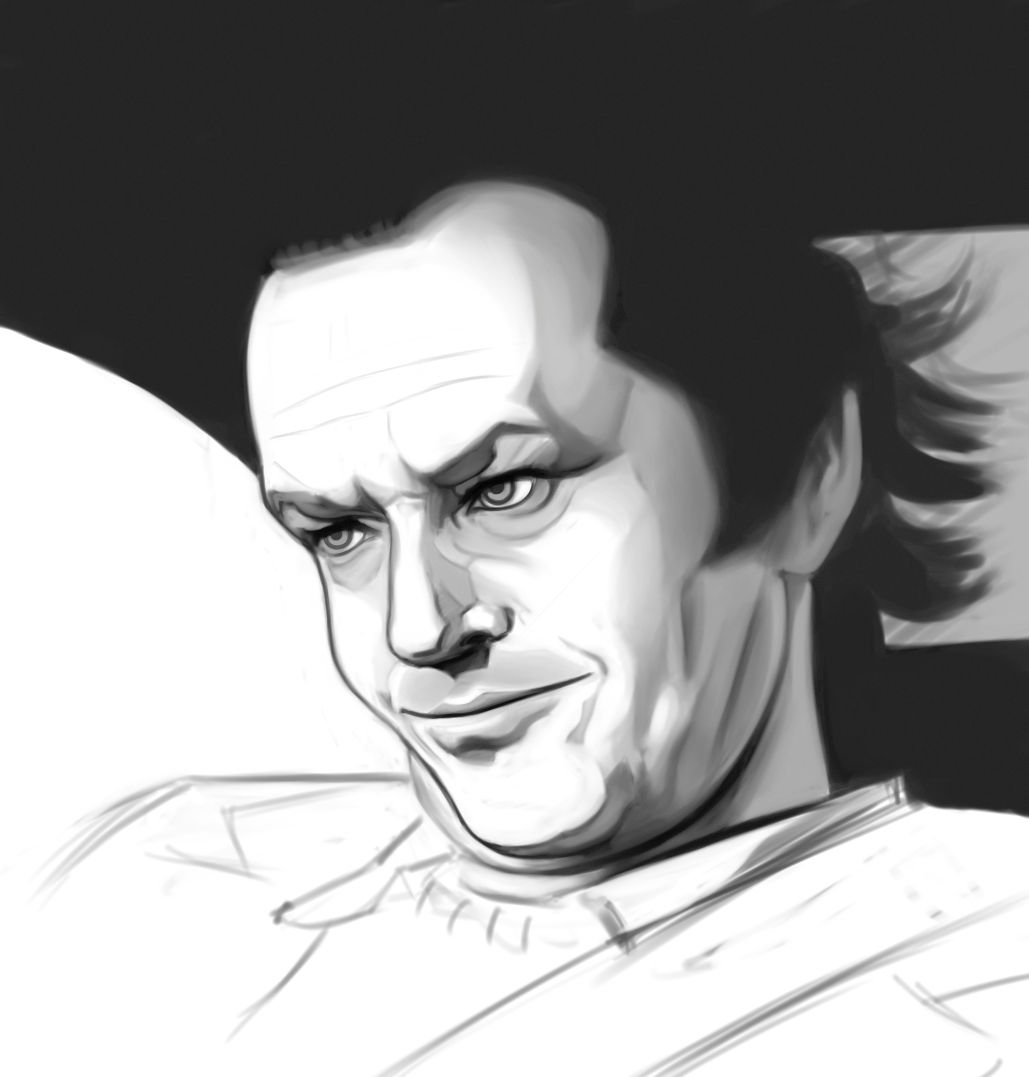 Wallpaper #fO_nS5MBMN-XEVvVGDzL264 Portrait Study Jack Nicholson in the Shining by Adpdl on Deviantart