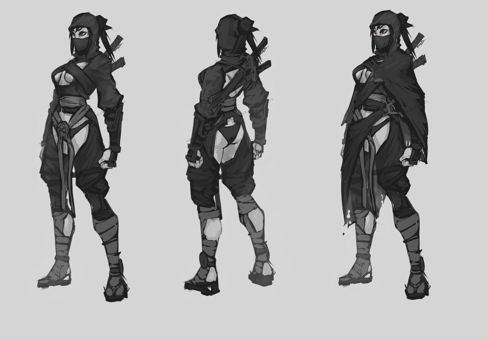 Wallpaper #Lx1VLZMBlOZrFDOk_dAO155 Mysterious Ninja Girl by Madiblitz on Deviantart