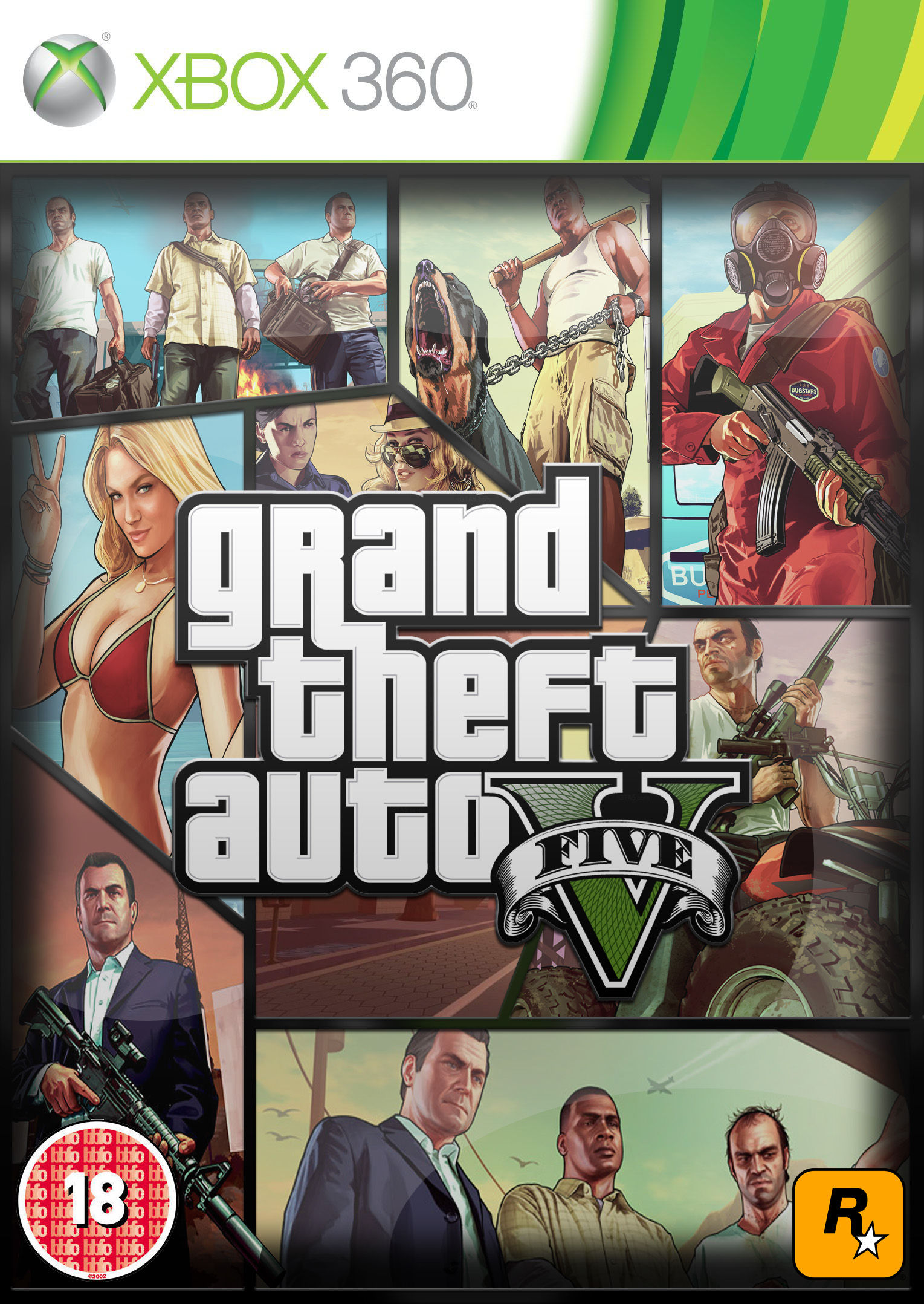 Wallpaper #5453a Gta V Xbox One Box Art Cover by Iceman423626