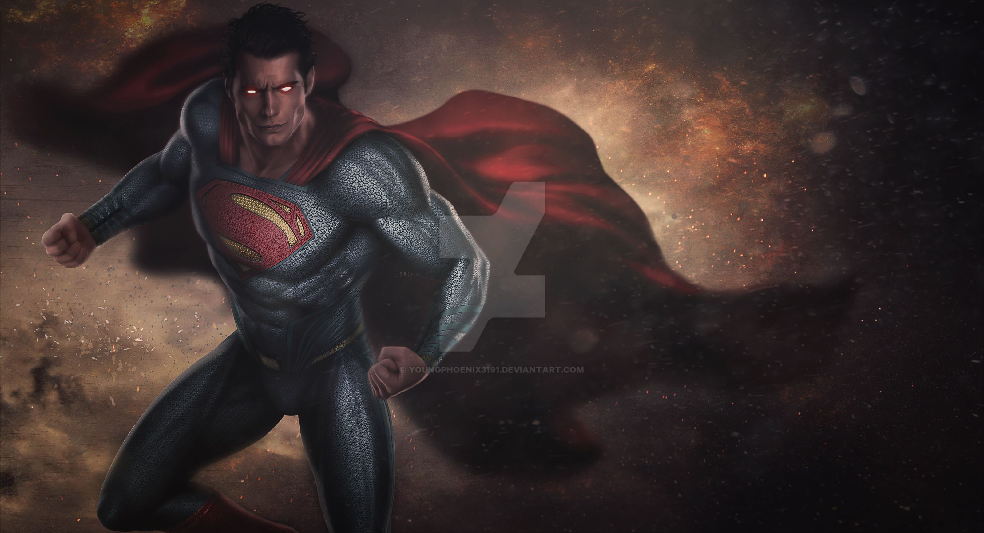 Wallpaper #CVjgM5MBzN9vxX34iDra102 Batman V Superman Dawn of Justice 1 Textless by Youngphoenix3191 on