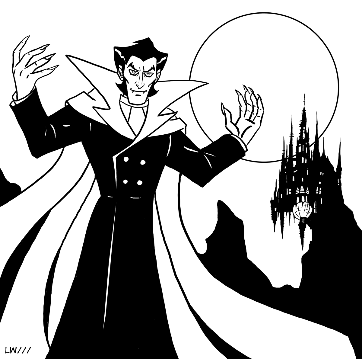 Wallpaper #ahmBLo8BtGB6xQ78xJUV54 Dracula Bw Batman vs Dracula by Logna on Deviantart