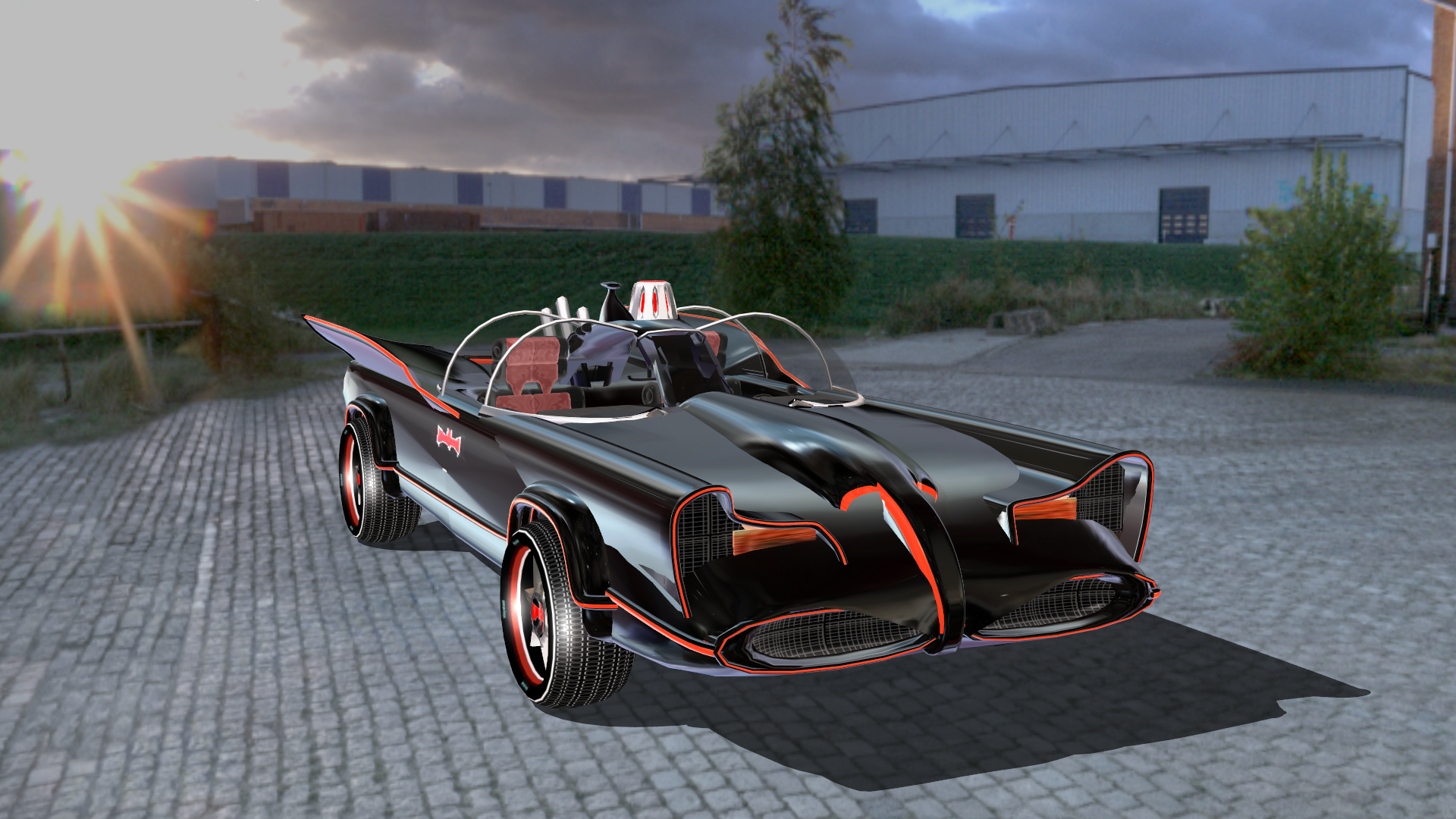 Wallpaper #Me8QS5MBMN-XEVvVGzpt117 Dl Classic 1966 Batmobile by Maddoktor2 on Deviantart