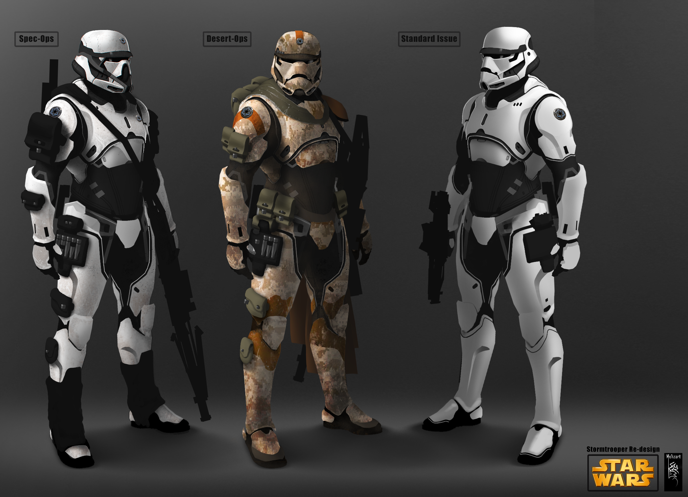 Wallpaper #YGdU_pIBSpphPi3-HJ8q189 Storm Trooper Redesign Full by Mohzart on Deviantart