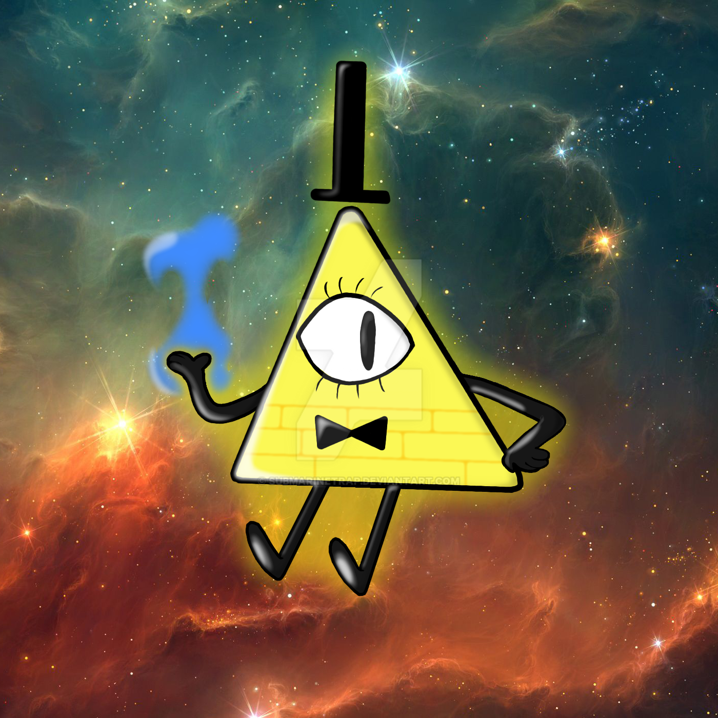 Wallpaper #yGeGApMBSpphPi3-qq-c84 Bill Cipher by Korydile on Deviantart