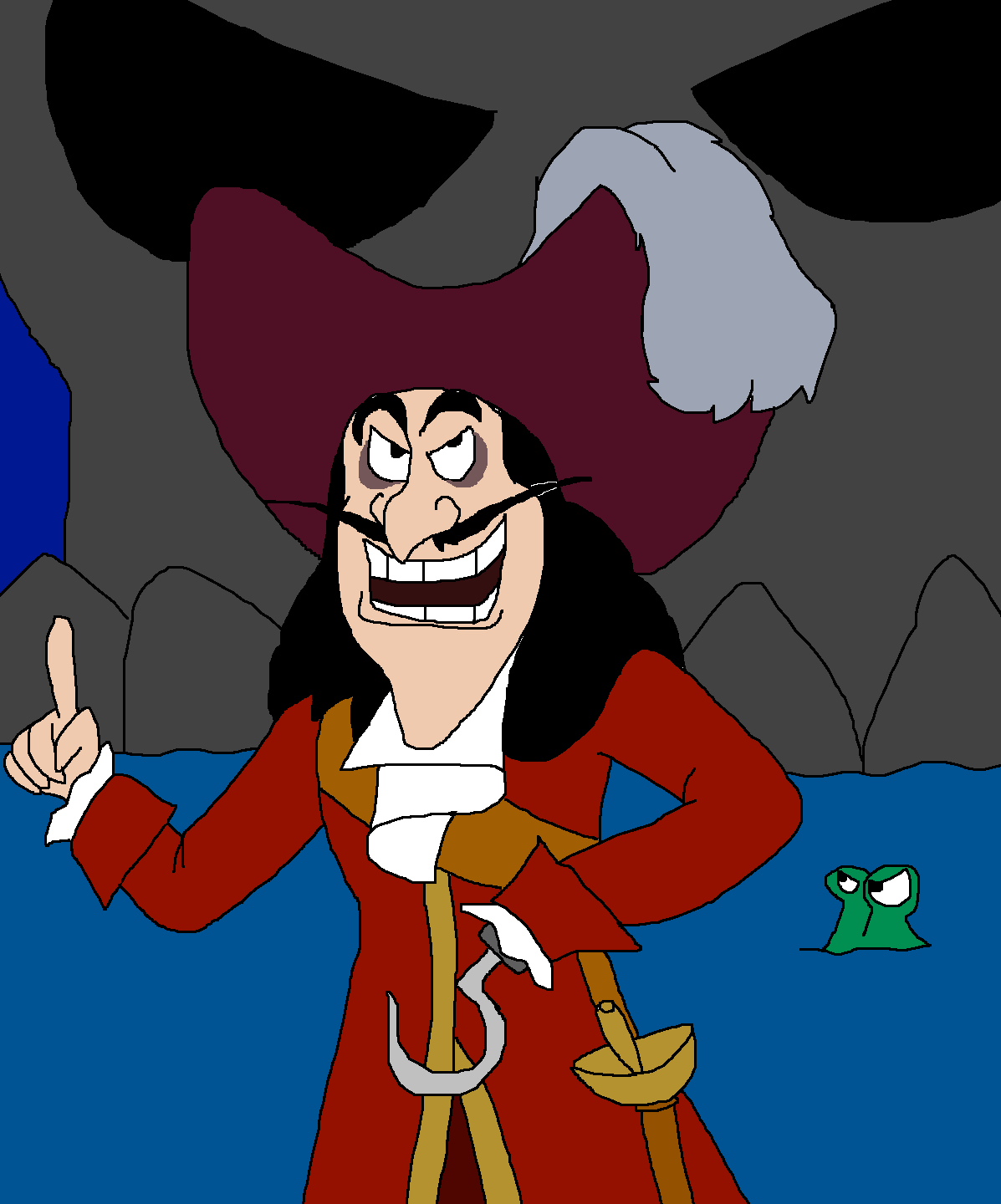 Wallpaper #zDG2NZMB5zzyi_yYm1d131 Captain Hook by Scurvypiratehog on Deviantart