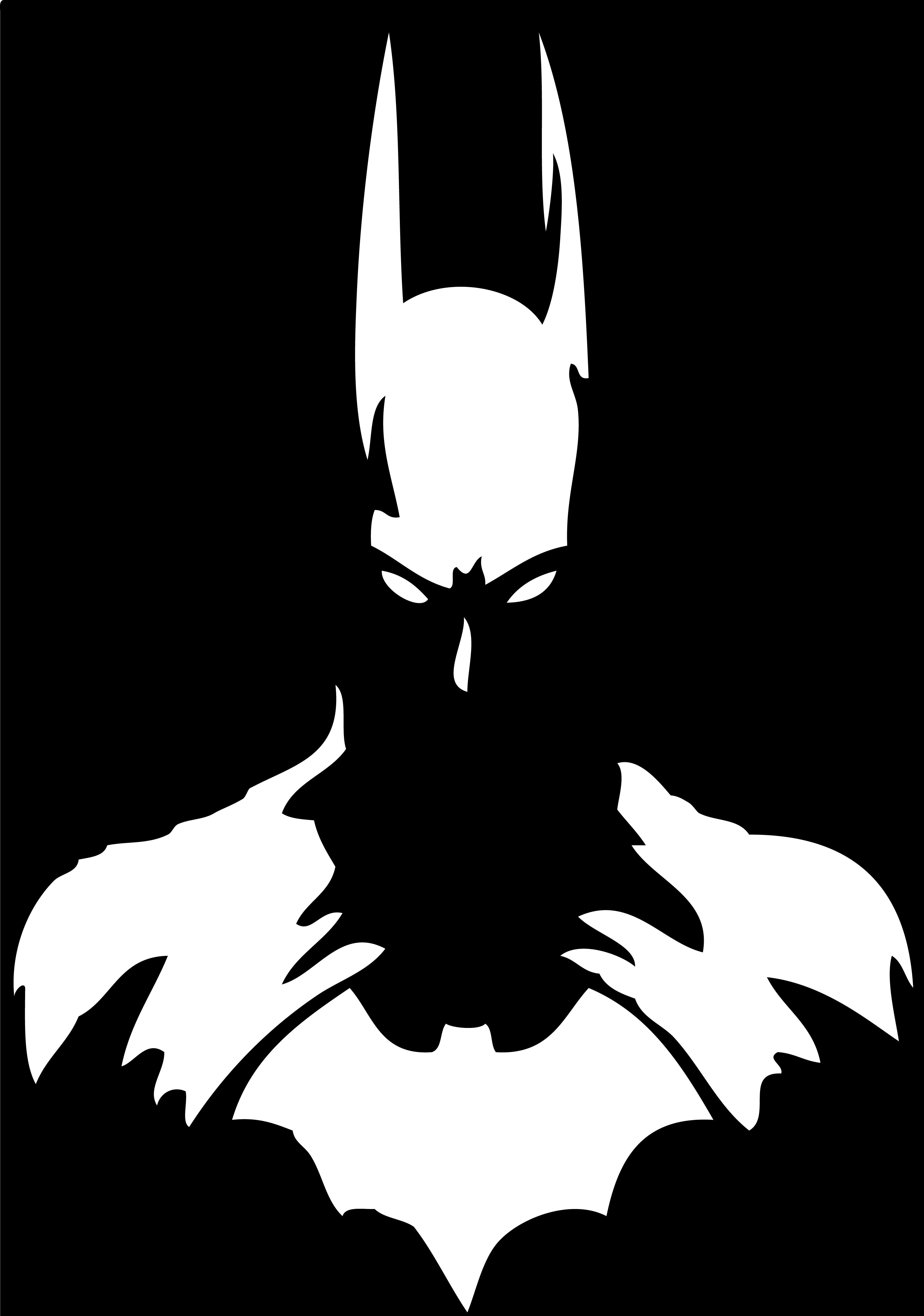 Wallpaper #qx0ULpMBlOZrFDOkP9JS46 Batman Stencil Vector Art by Sartauzumaki on Deviantart