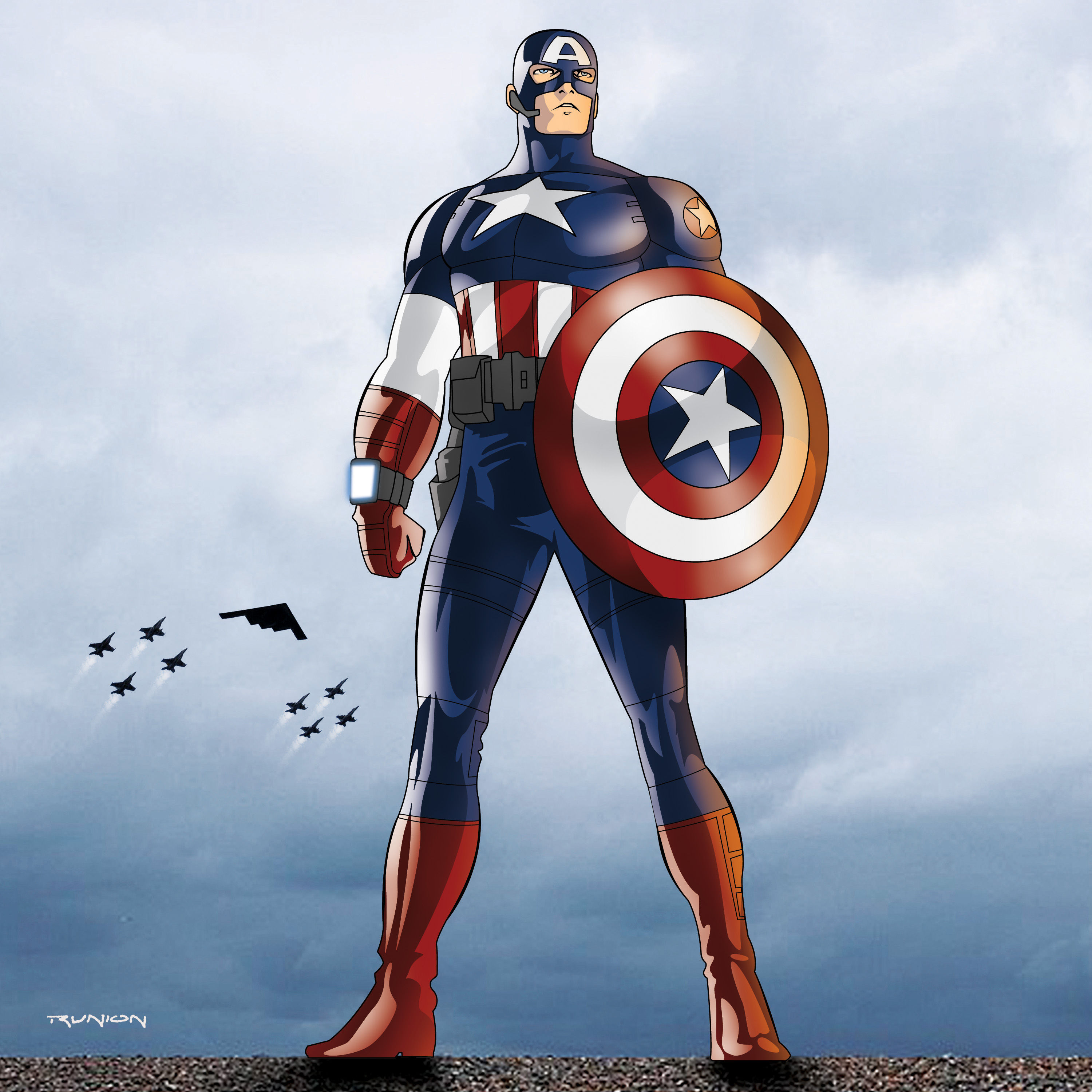 Wallpaper #u3Mnh44BFI5NbQksjyB81 Avengers Captain America by Arunion on Deviantart