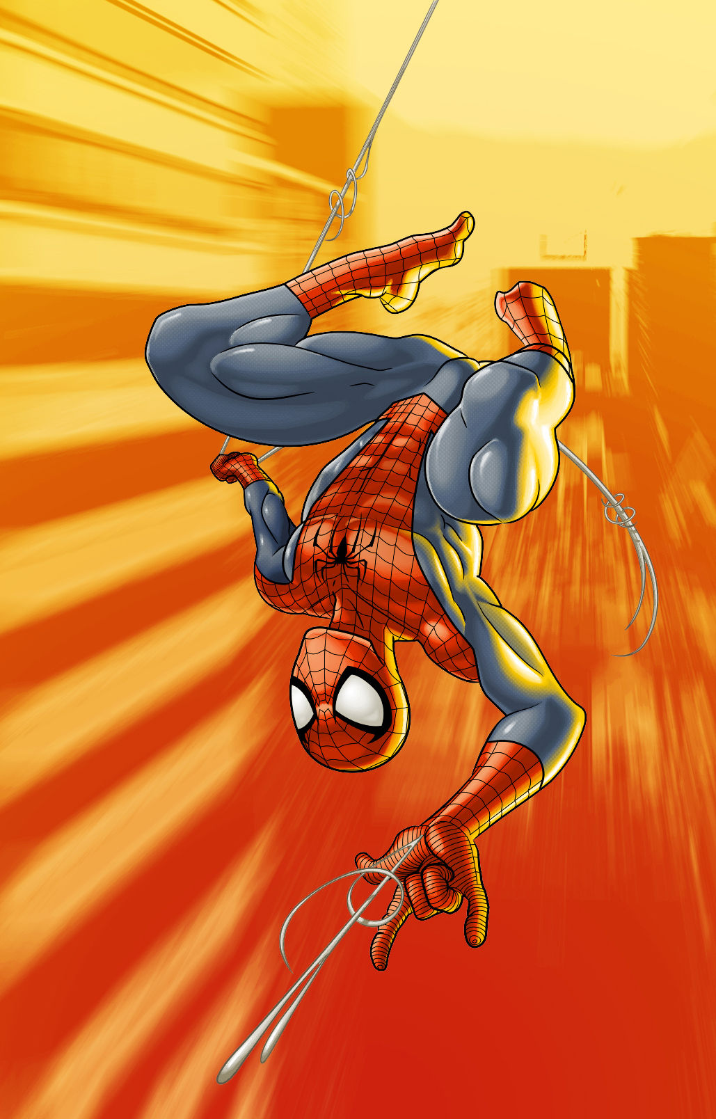 Wallpaper #MmhtGpMBSpphPi3-Uxyl61 Spider Man Colored by Thejagman22 on Deviantart
