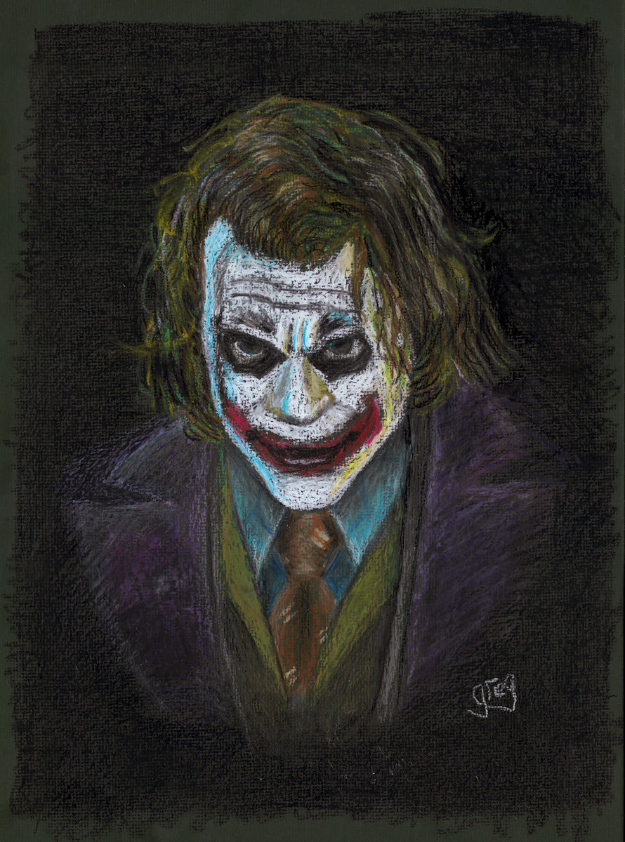 Wallpaper #pLg525IBJvJKYCmE3_XP66 Heath Ledger as the Joker by Gregoriusu on Deviantart