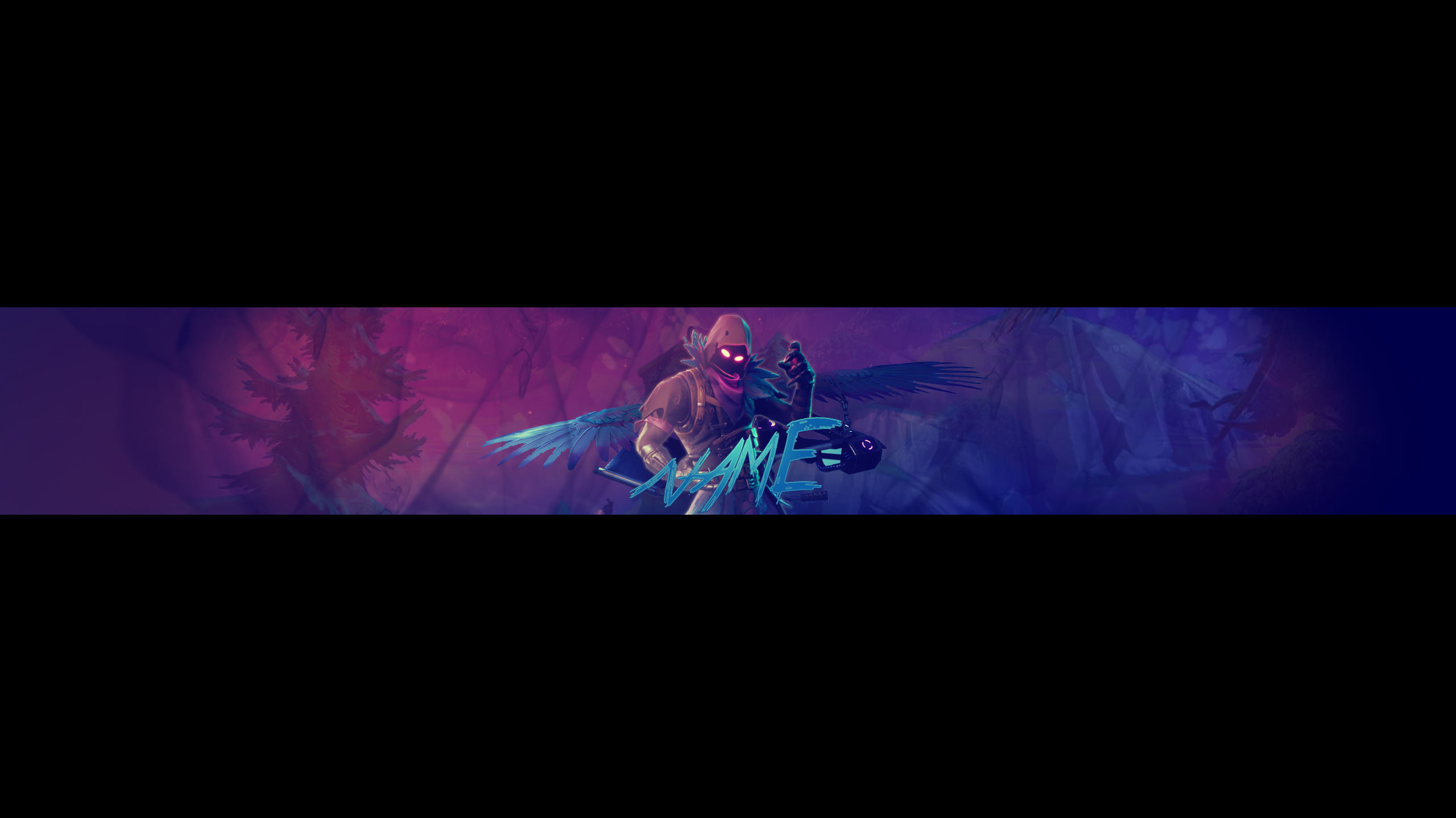 Wallpaper #v33K9I4Bnwiau_P6mhBD39 Free Raven Youtube Banner Template I Fortnite by Aronrege on Deviantart