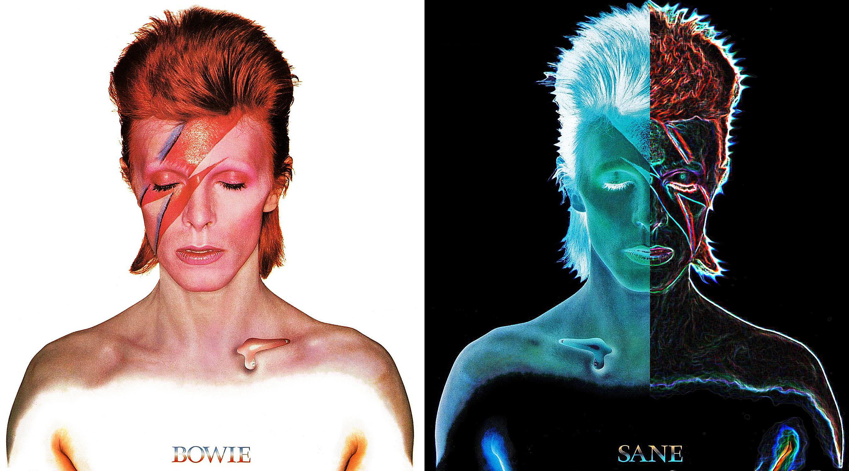 Wallpaper #7030a Aladdin Sane De David Bowie Cd Chez Libertemusic Ref123255141