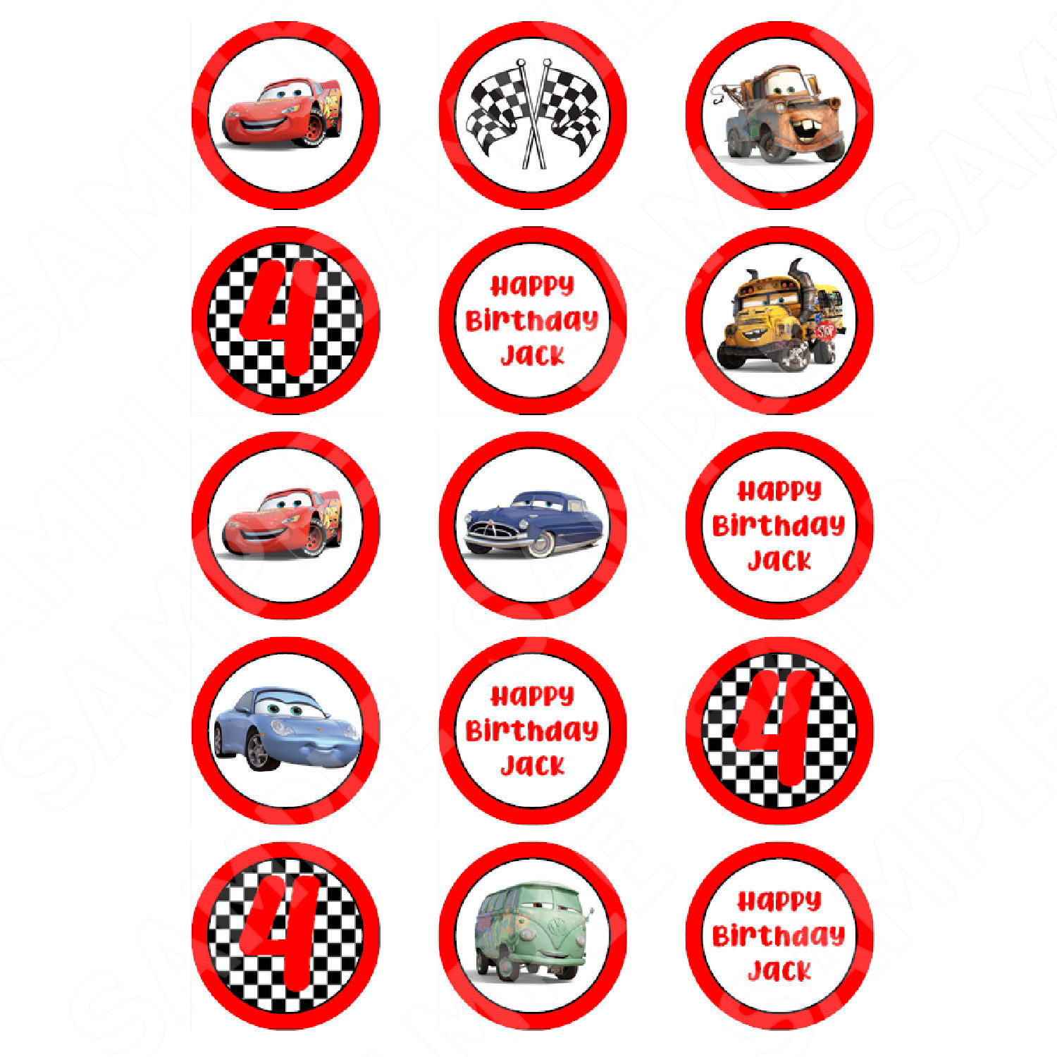 Wallpaper #02c67 Race Cupcake Topper Racecar Toppers Race Toppers Car Etsy