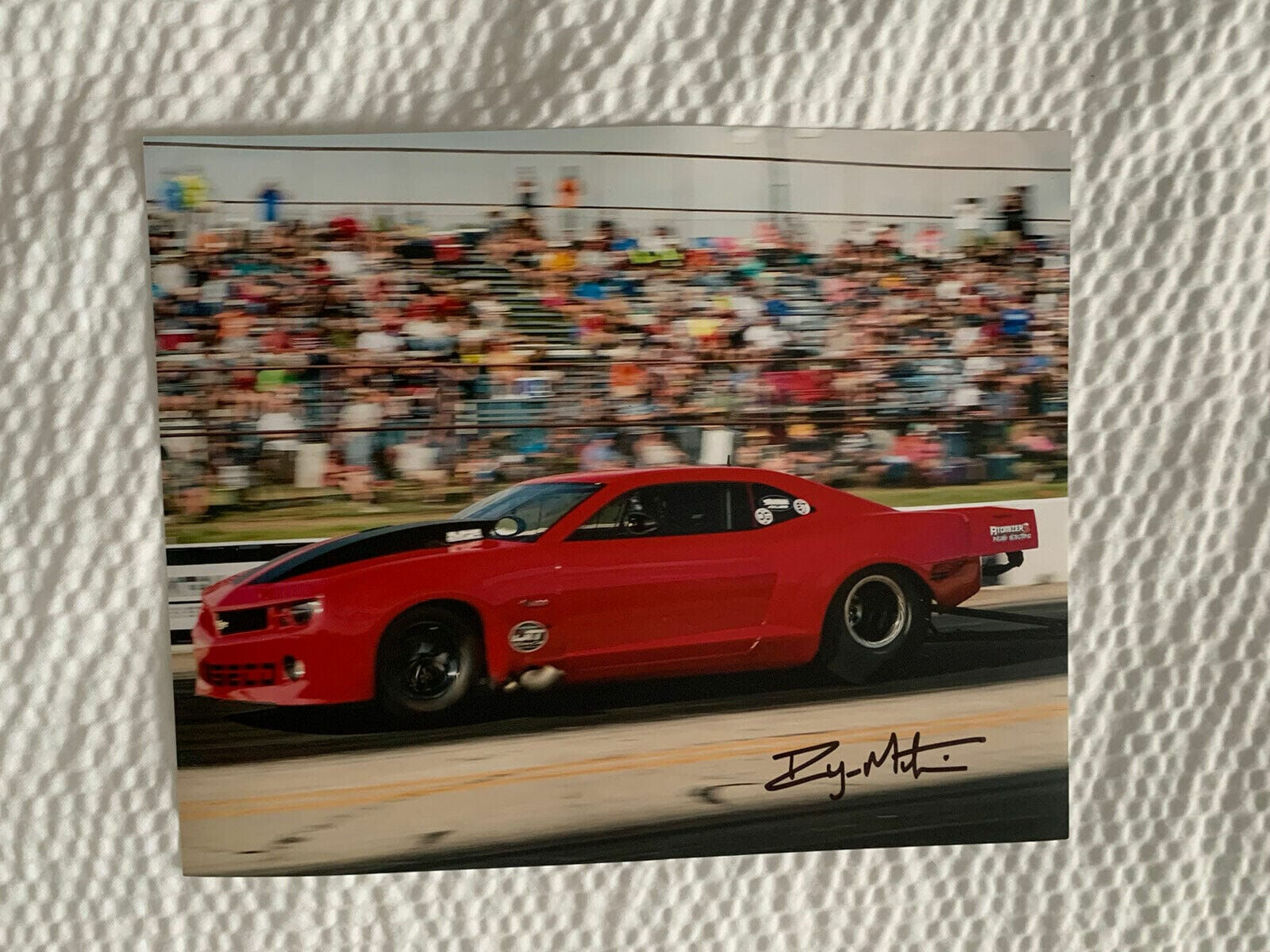 Wallpaper #QAOVZpMBpyOg8YnEjtux69 Street Outlaws Ryan Martin Fireball Camaro Signed 8 X 10 Photo