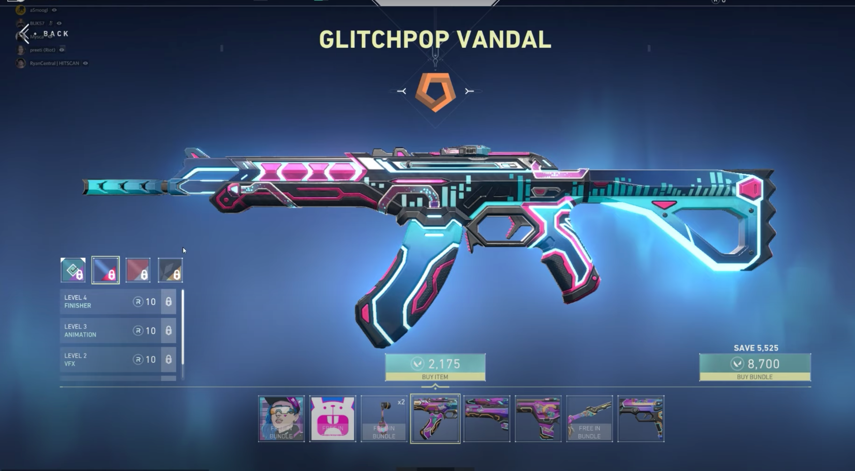 Wallpaper #_aUKOJMBVBiSkHCaPozW26 Valorant Glitchpop Collection New Weapon Skins Melee Variants Revealed