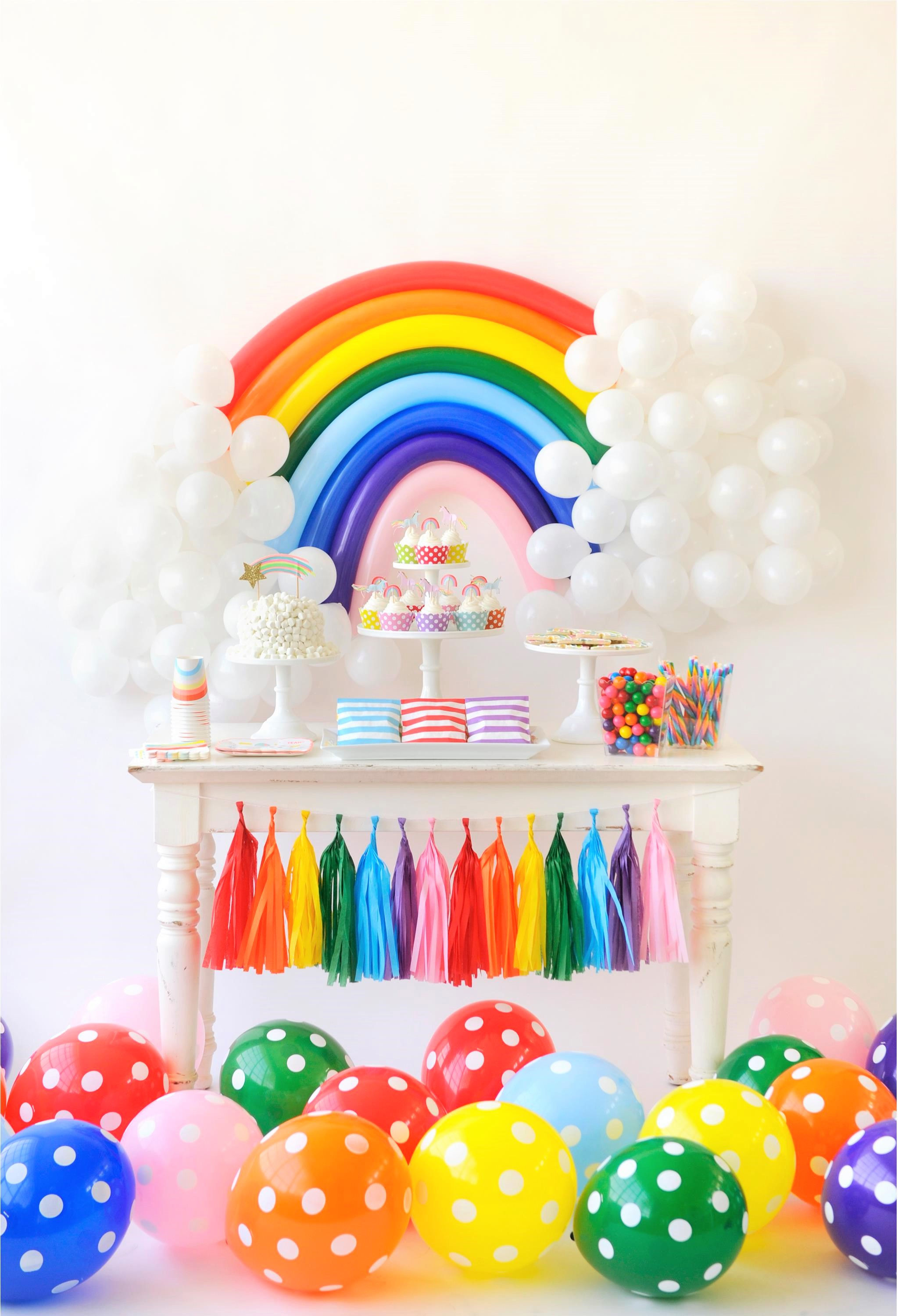 Wallpaper #b3199 Boho Rainbow Birthday Party Happy Birthday Rainbow Party Decorations