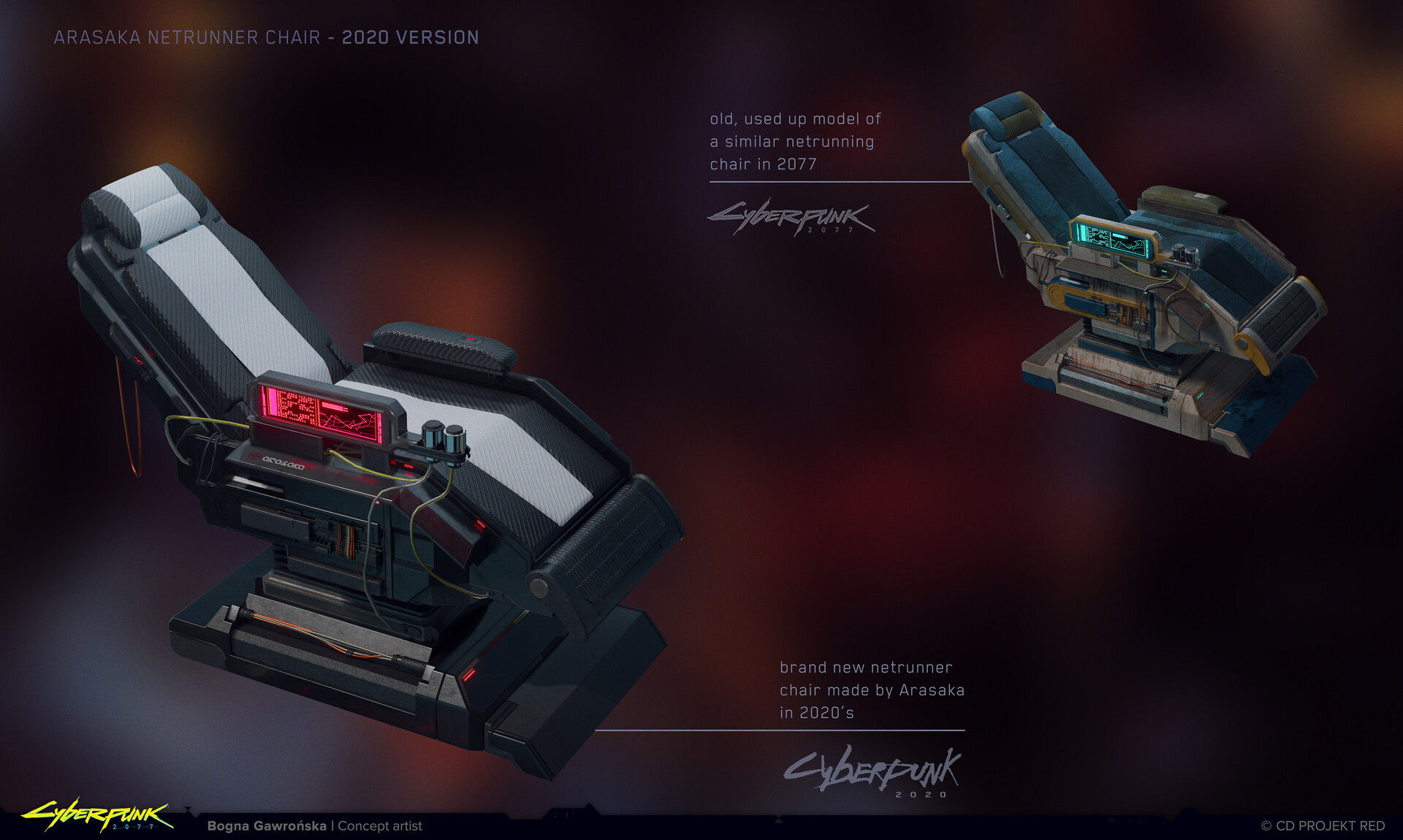 Wallpaper #u2ioJJMBSpphPi3-0znI1 Cyberpunk 2077 Netrunning Chairs