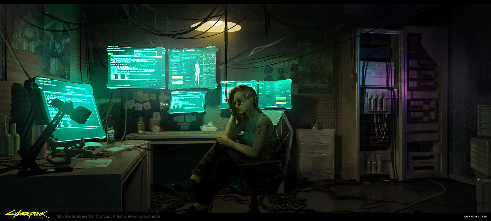 Wallpaper #EQM-YpMBpyOg8YnEZtLb145 Cyberpunk 2077 Judys Apartment