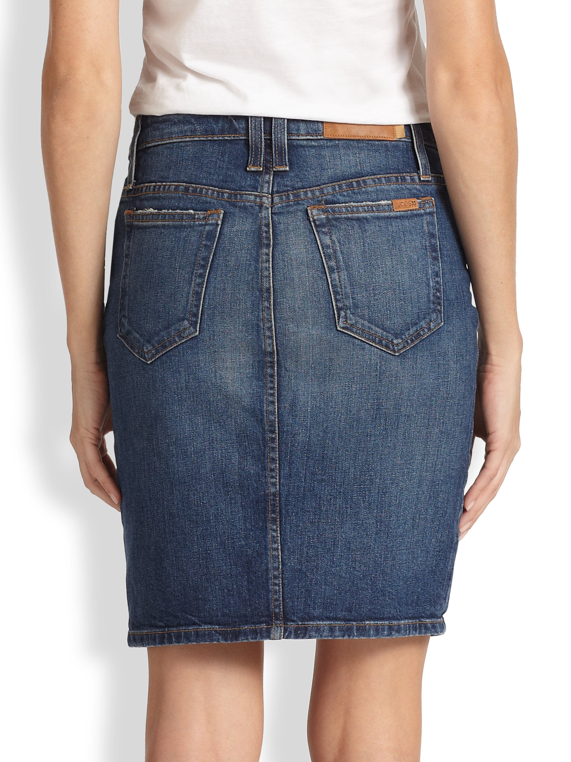 Wallpaper #1DADC Missguided Blue Authentic Vintage Superstretch Denim Mini Skirt Lyst