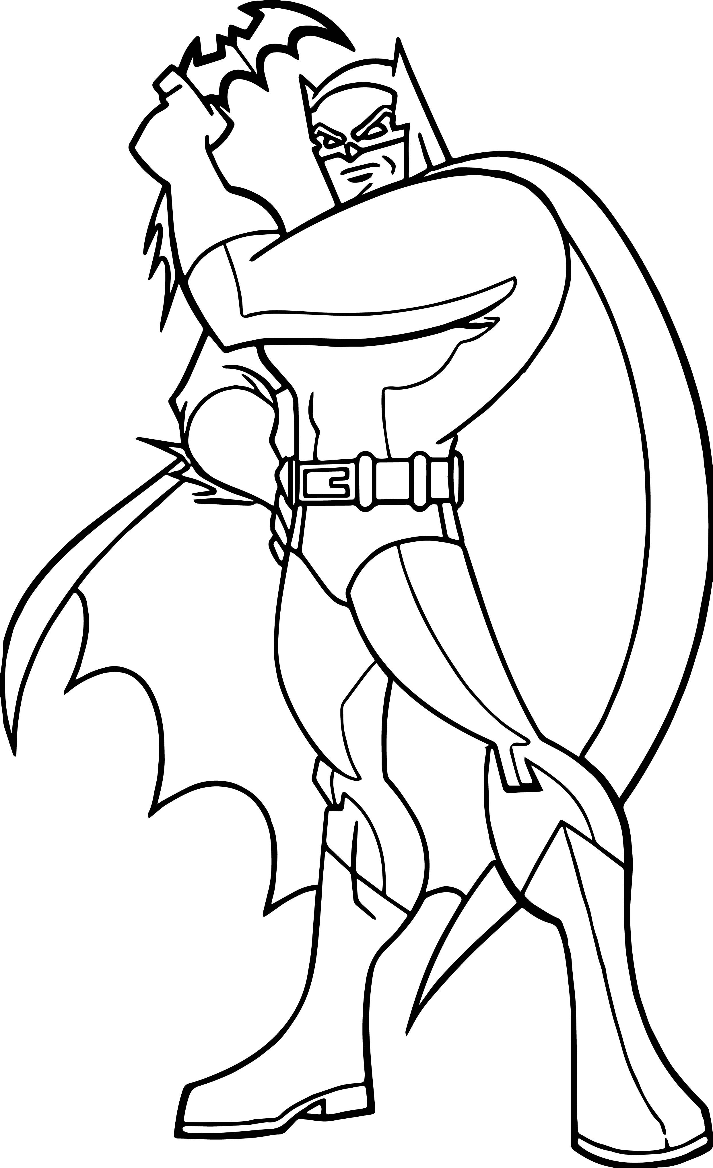 Wallpaper #kPTdOZMBKFX8bn3rg3fa341 Gambar Batman Cartoon Character Beautiful Coloring Page Wecoloringpage