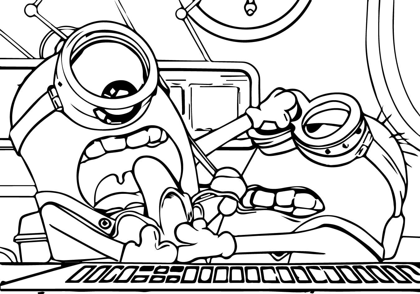 Wallpaper #NBkkEI8BtGB6xQ786V5F22 Gambar Minions Banana Coloring Page Wecoloringpage Captain America