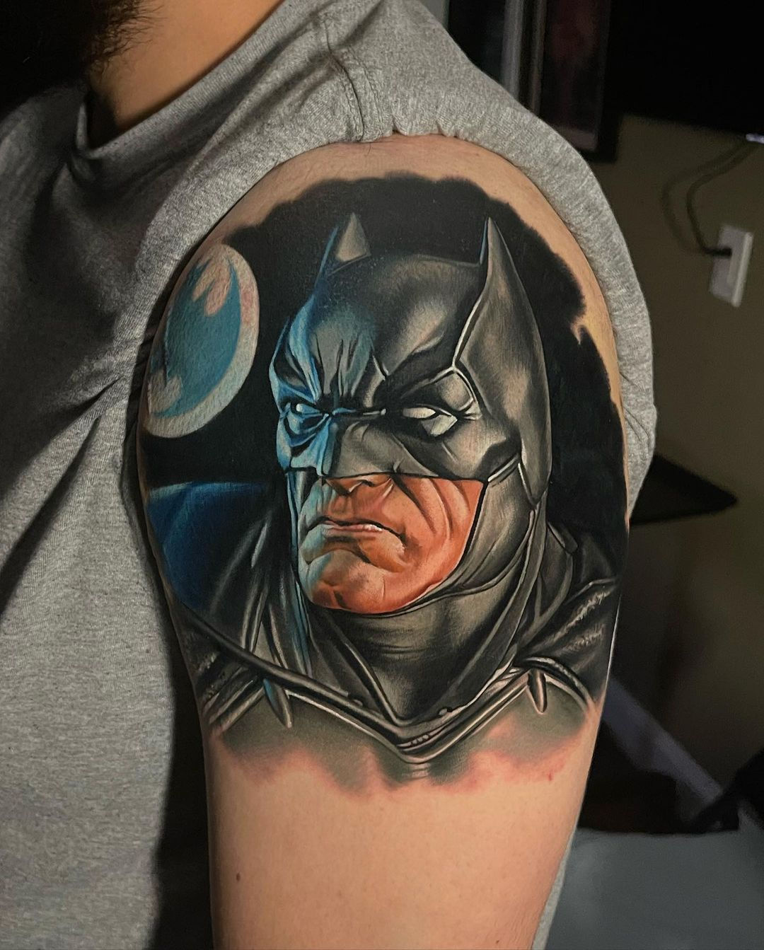 Wallpaper #-ACl7I4BSdW8dNouyRTy39 Aggregate 99 About Batman Tattoo Drawing Best Indaotaonec