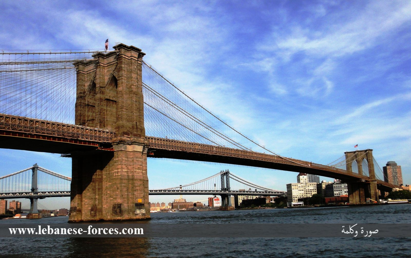 Wallpaper #66e34 Brooklyn Bridge in New York the Iconic Crossing Between Manhattan and