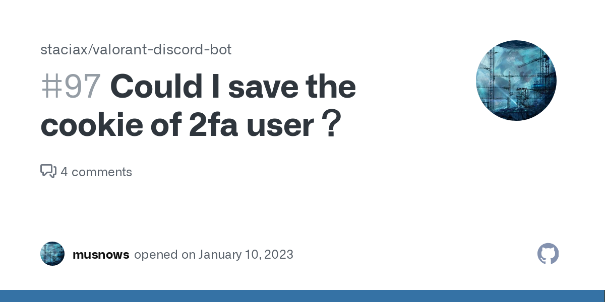 Wallpaper #vbmq3ZIBJvJKYCmEdwEe303 Could I Save the Cookie of 2fa User Issue 97 Staciaxvalorant
