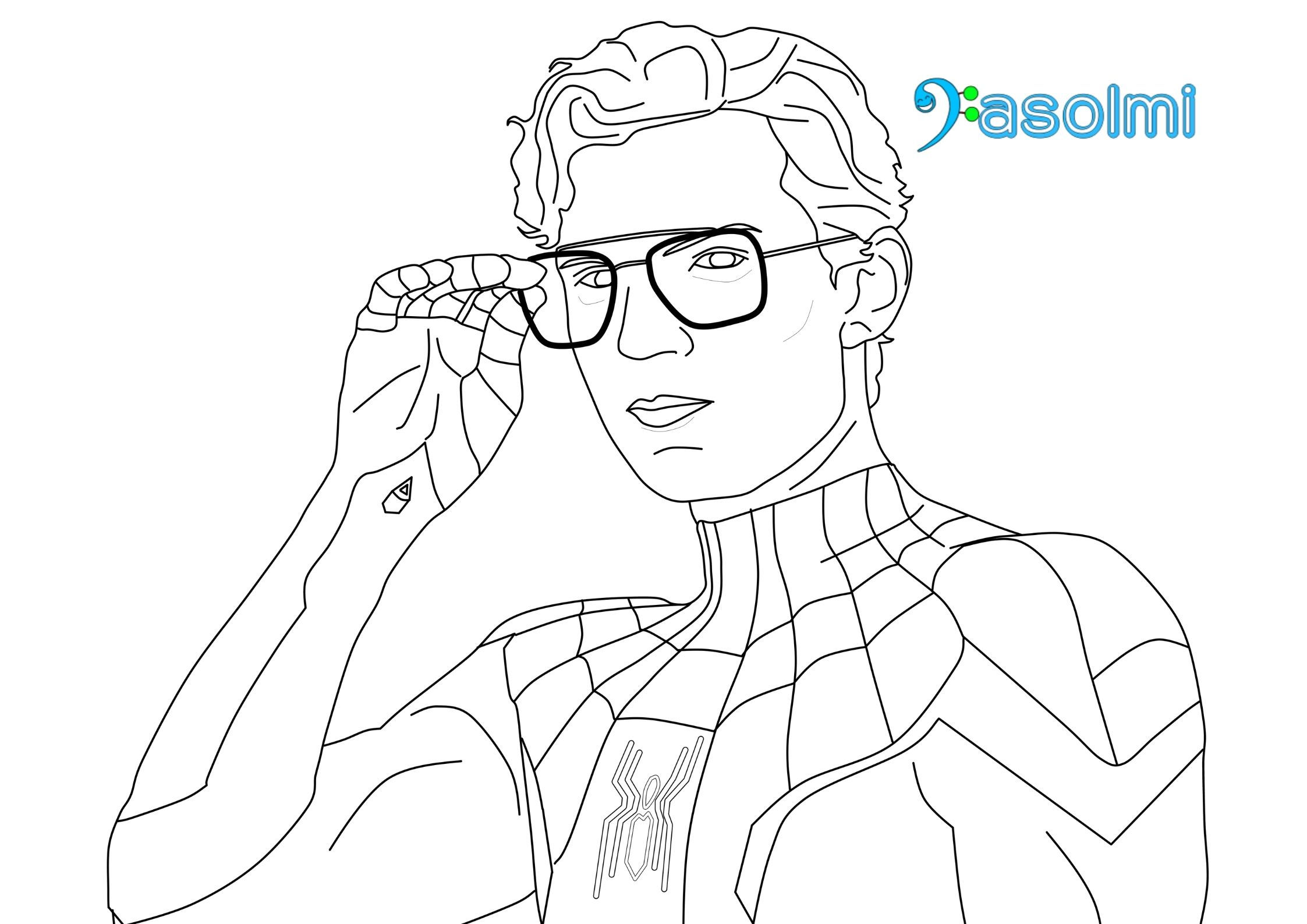 Wallpaper #sqVdOJMBVBiSkHCato0p48 Spider Man No Way Home Coloring Pages Coloring Home