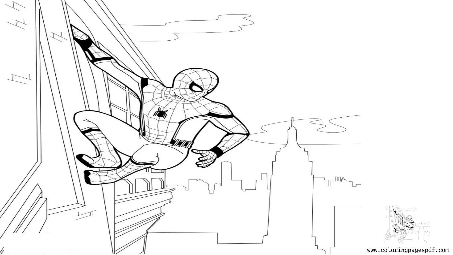 Wallpaper #sqVdOJMBVBiSkHCato0p154 Spider Man No Way Home Coloring Pages Coloring Home