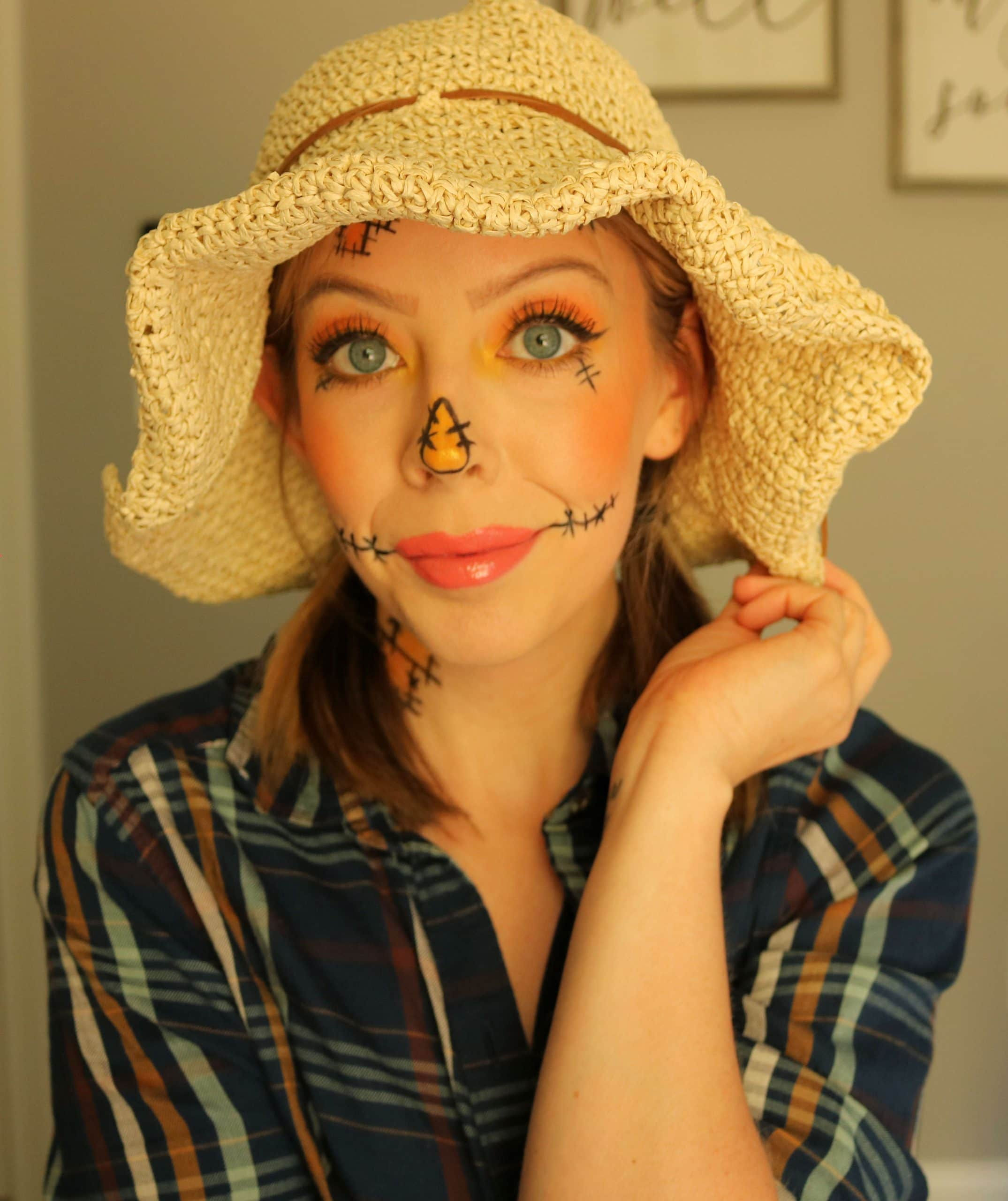 Wallpaper #Y2eeDJMBSpphPi3-_N8l269 Cute Easy Scarecrow Makeup Halloween Tutorial Kindly Unspoken