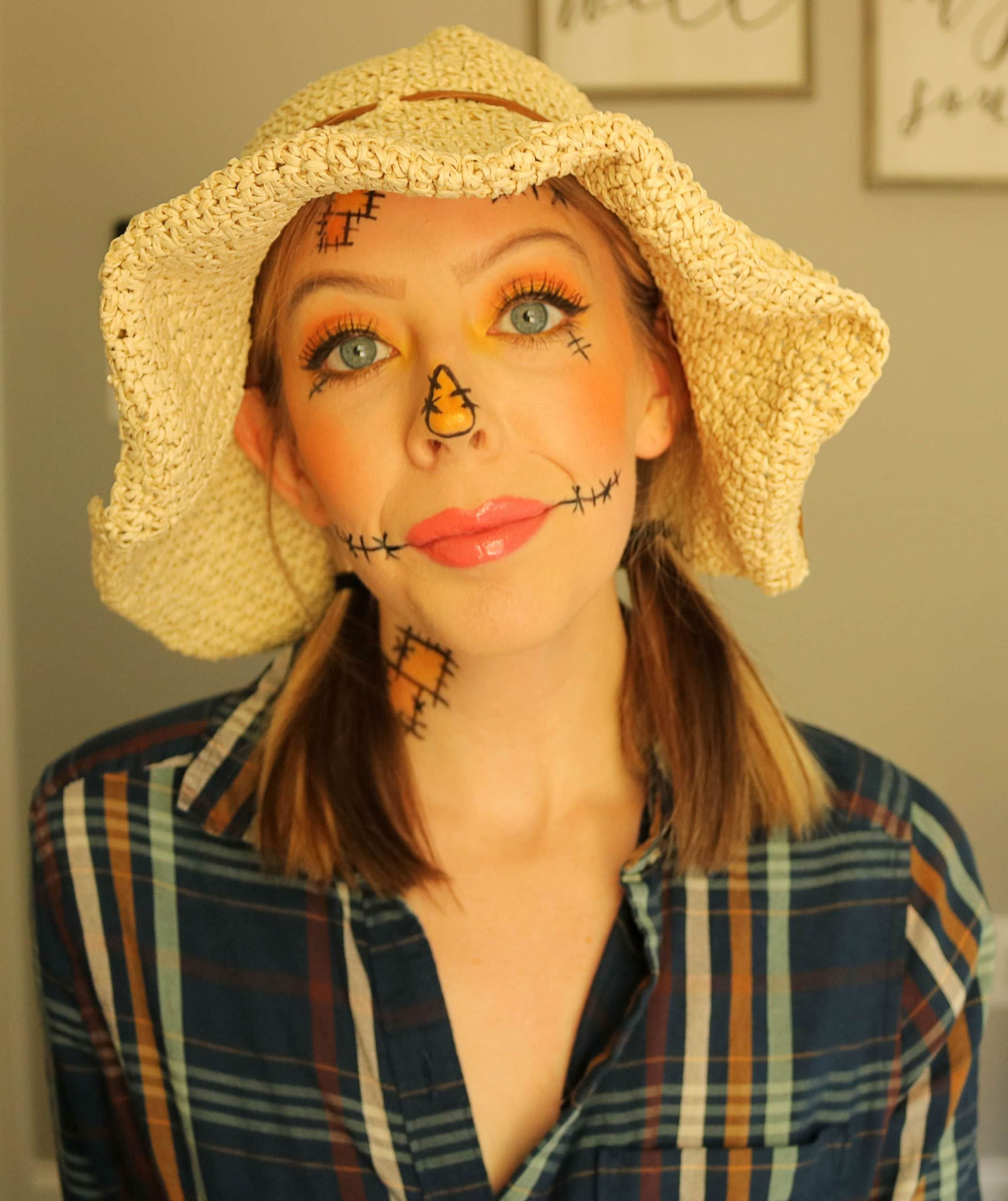 Wallpaper #Y2eeDJMBSpphPi3-_N8l265 Cute Easy Scarecrow Makeup Halloween Tutorial Kindly Unspoken