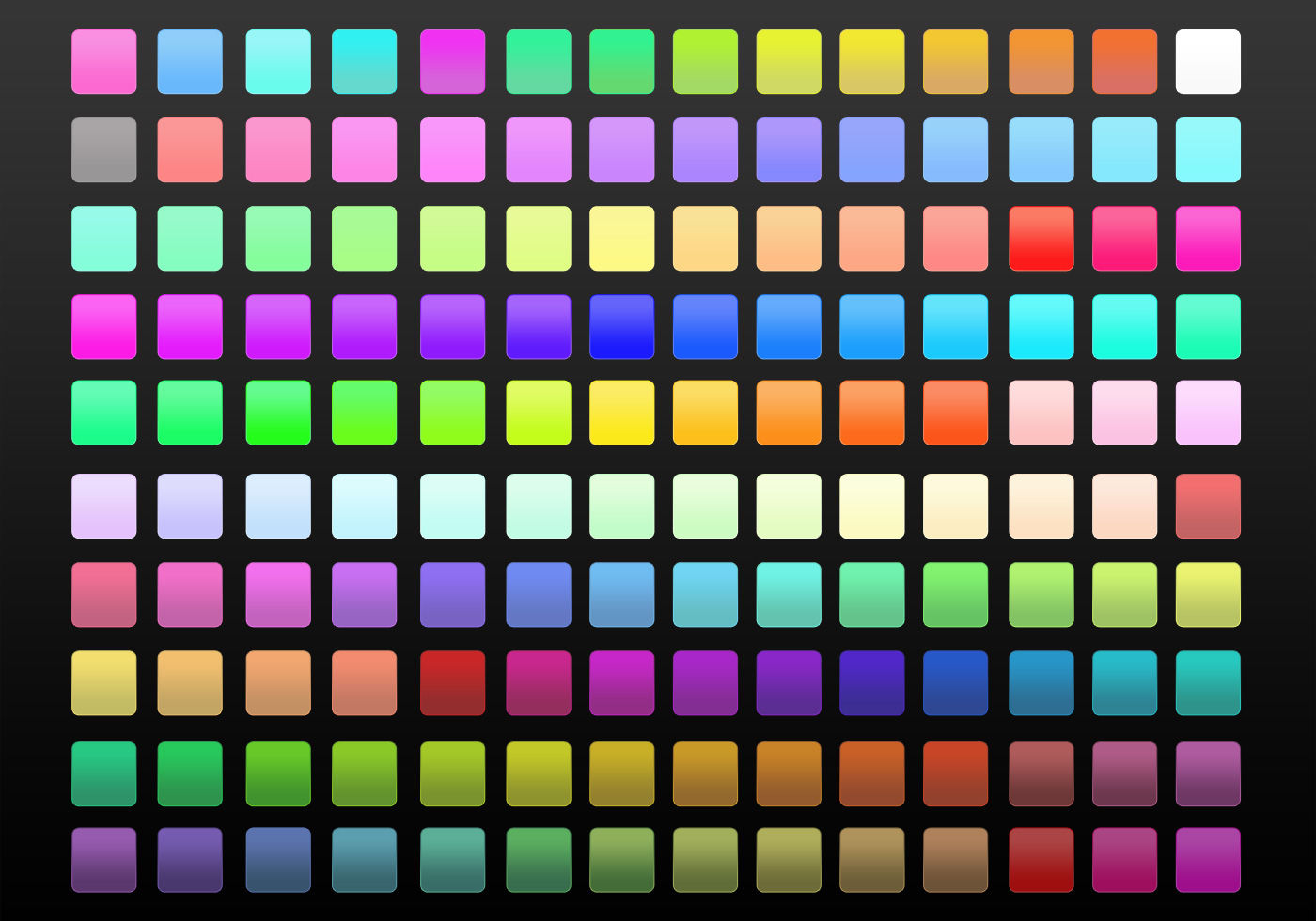 Wallpaper #4d8a7 Trendy Beautiful Gradient Color Palettes 2744052 Vector Art at Vecteezy