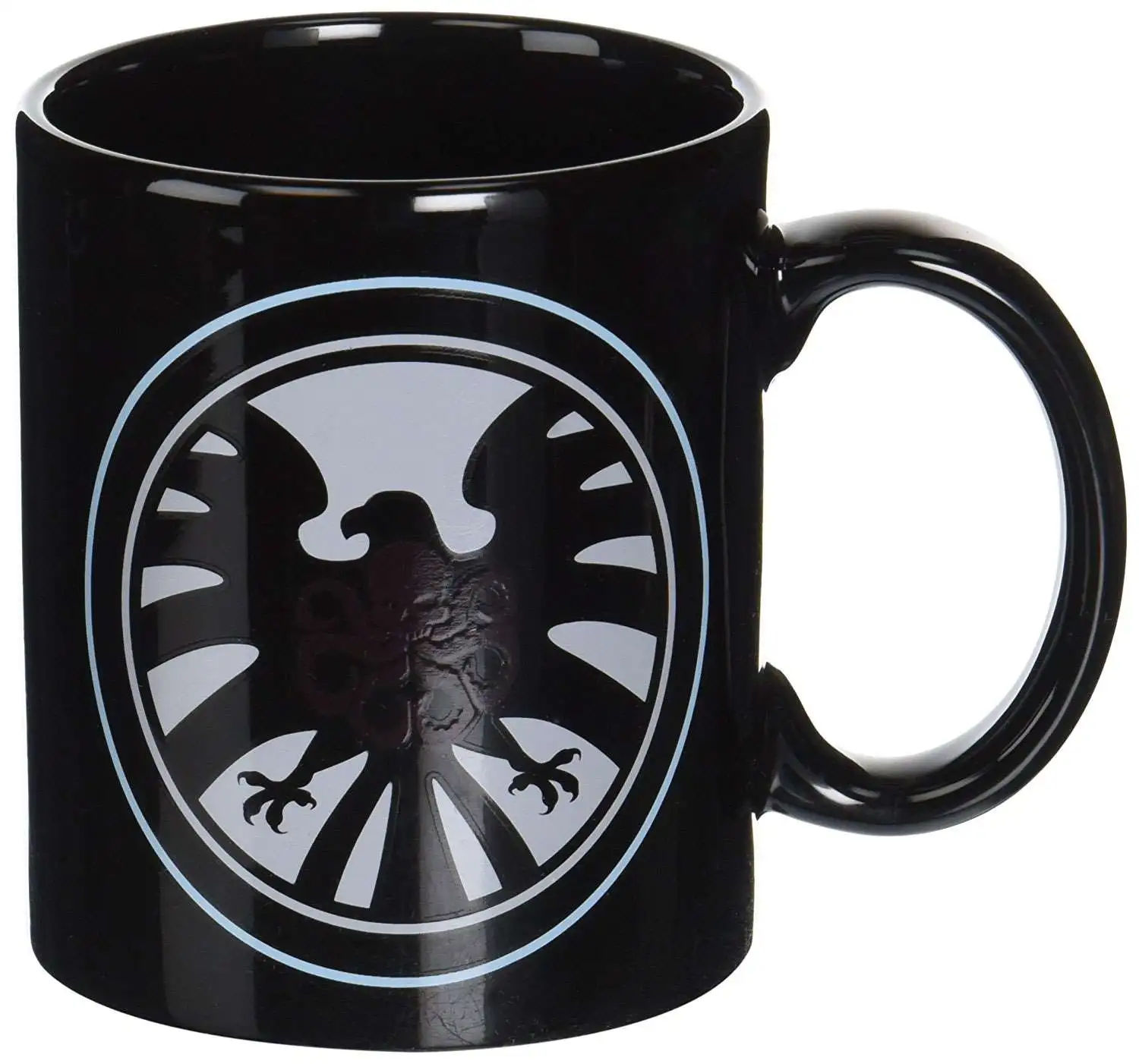 Wallpaper #e2cOBpMBSpphPi3-b78W61 Marvel Avengers Shield vs Hydra Heat Changing Exclusive Ceramic Mug