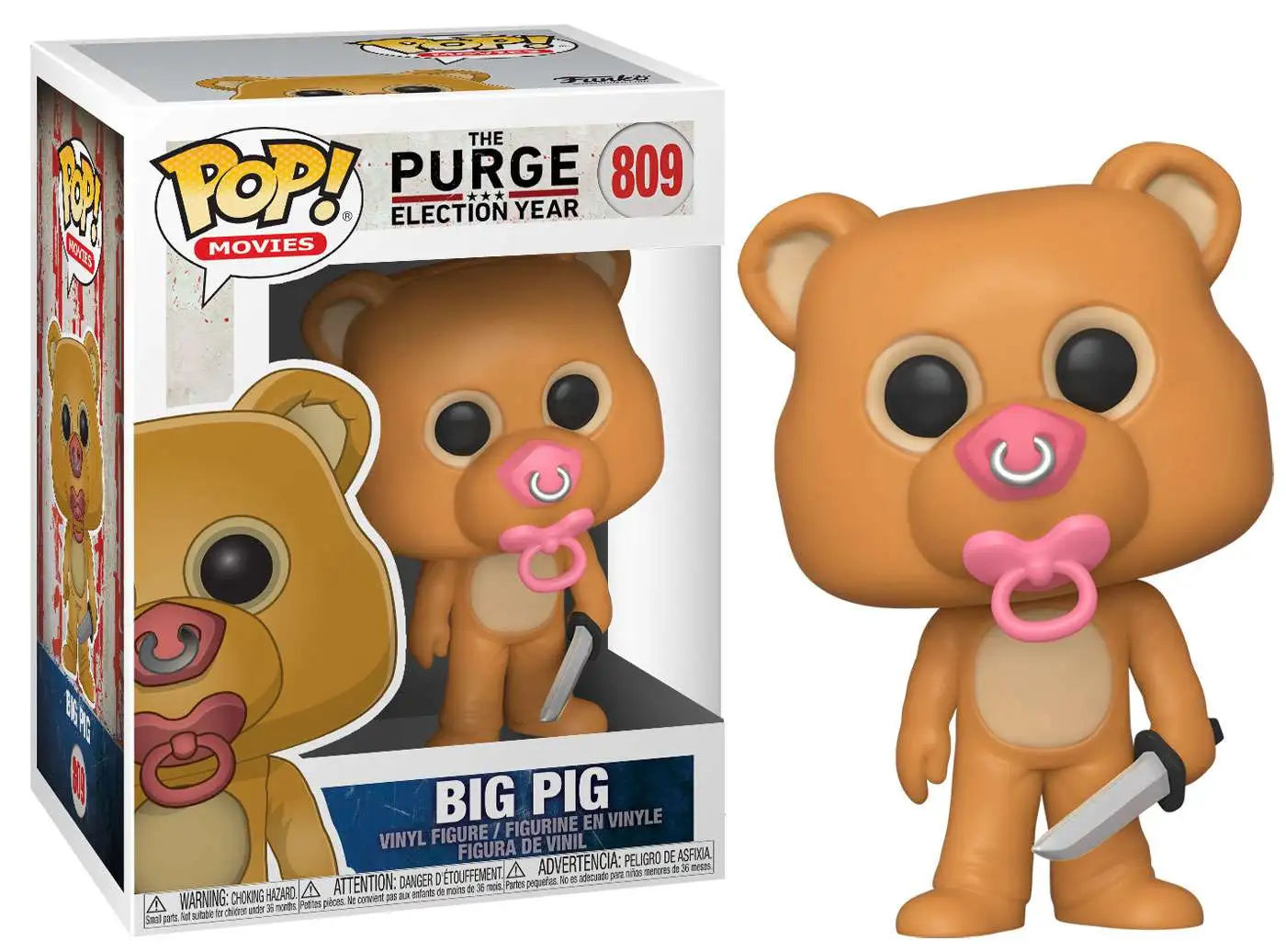 Wallpaper #26VxOJMBVBiSkHCaNo1f380 Funko the Purge Election Year Pop Movies Big Pig Vinyl Figure 809 Toywiz