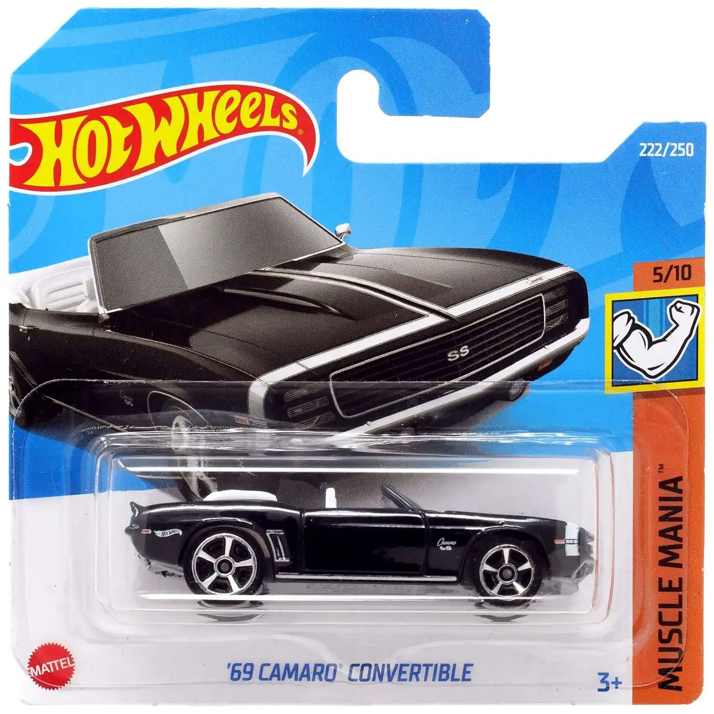 Wallpaper #hP8ebJMB3lSXT3zUs-mg344 Hot Wheels Hw Muscle Mania 69 Camaro Convertible 164 Diecast Car 510