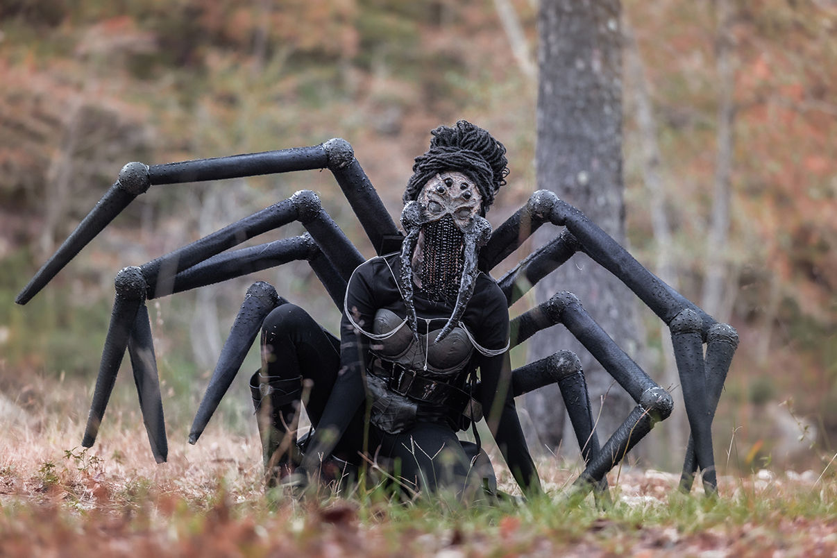 Wallpaper #LF7lMpMBborbLbczDmCY68 Beautiful and Creepy Homemade Spider Costume