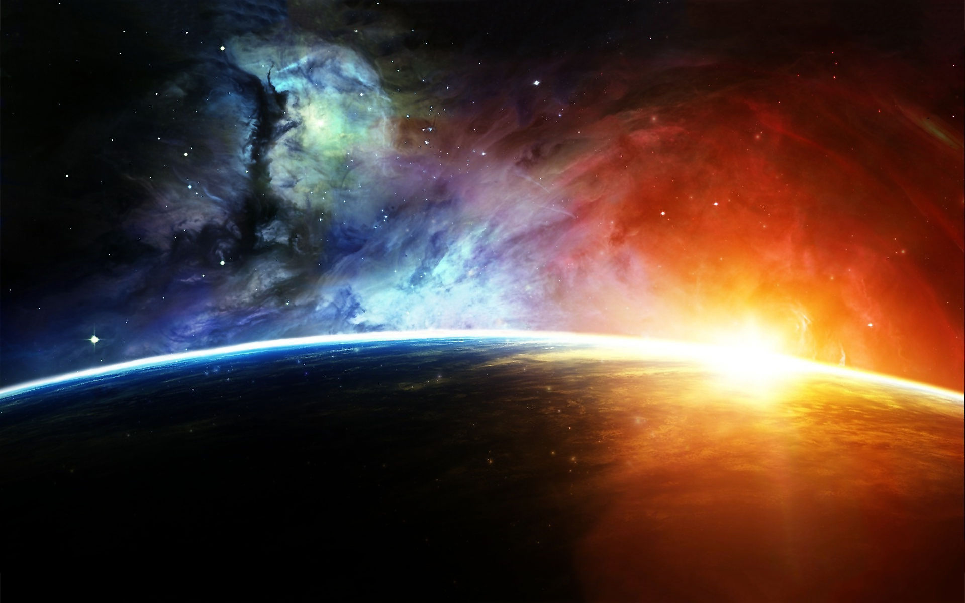 Wallpaper #indNJpMB-pgBXx606KH1233 Space Art Nebula Wallpaper 1920x1200 34628