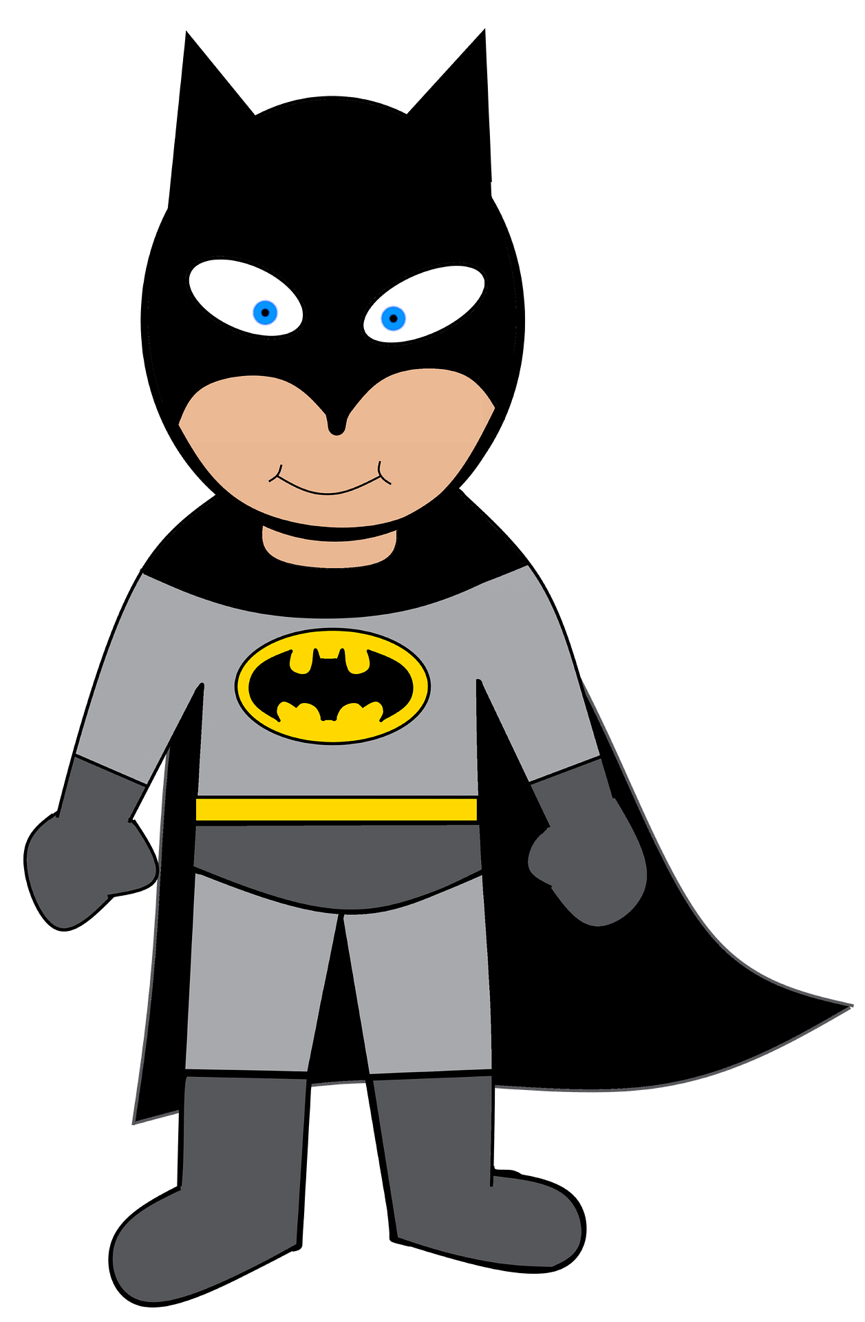 Wallpaper #558cc How to Draw Cute Chibi Batman from DC Comics in Easy Step by Step