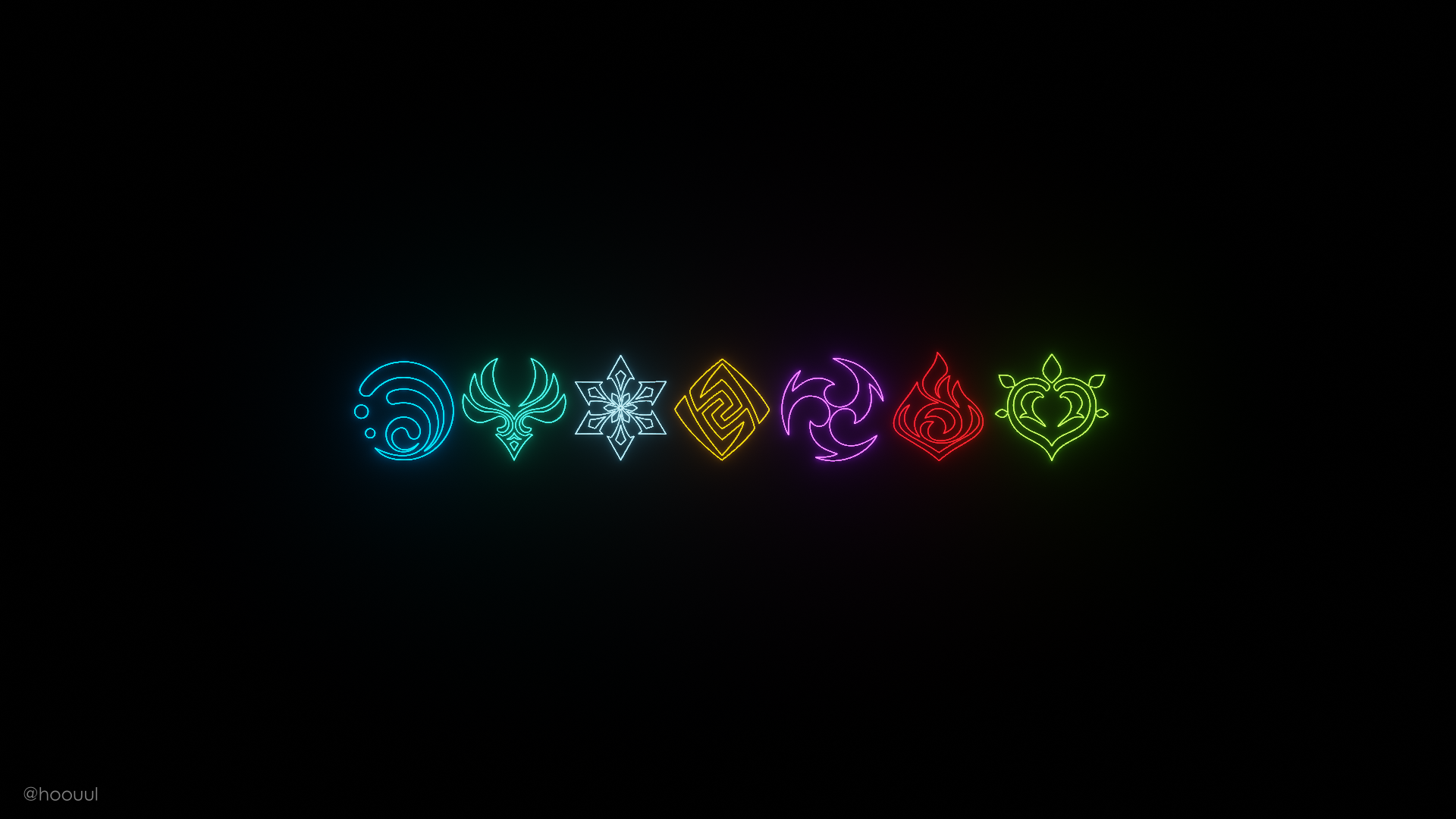 Wallpaper #5mdt8JIBSpphPi3-RGZx275 Elements in Blackwallpaper Genshin Impact Hoyolab