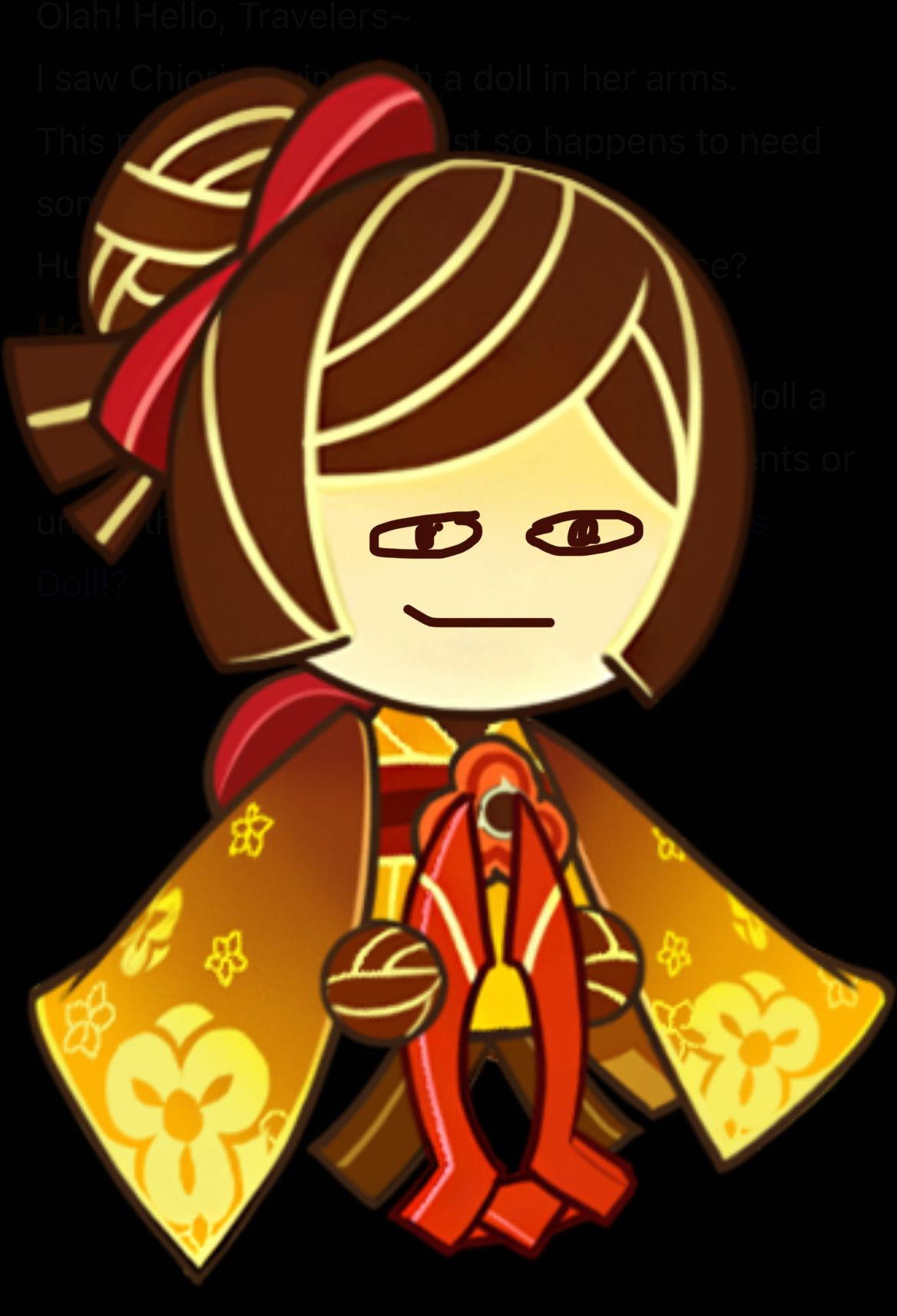 Wallpaper #fRwnQZMB8JfcLg2JvfdA121 Heres My Chiori Doll Genshin Impact Hoyolab