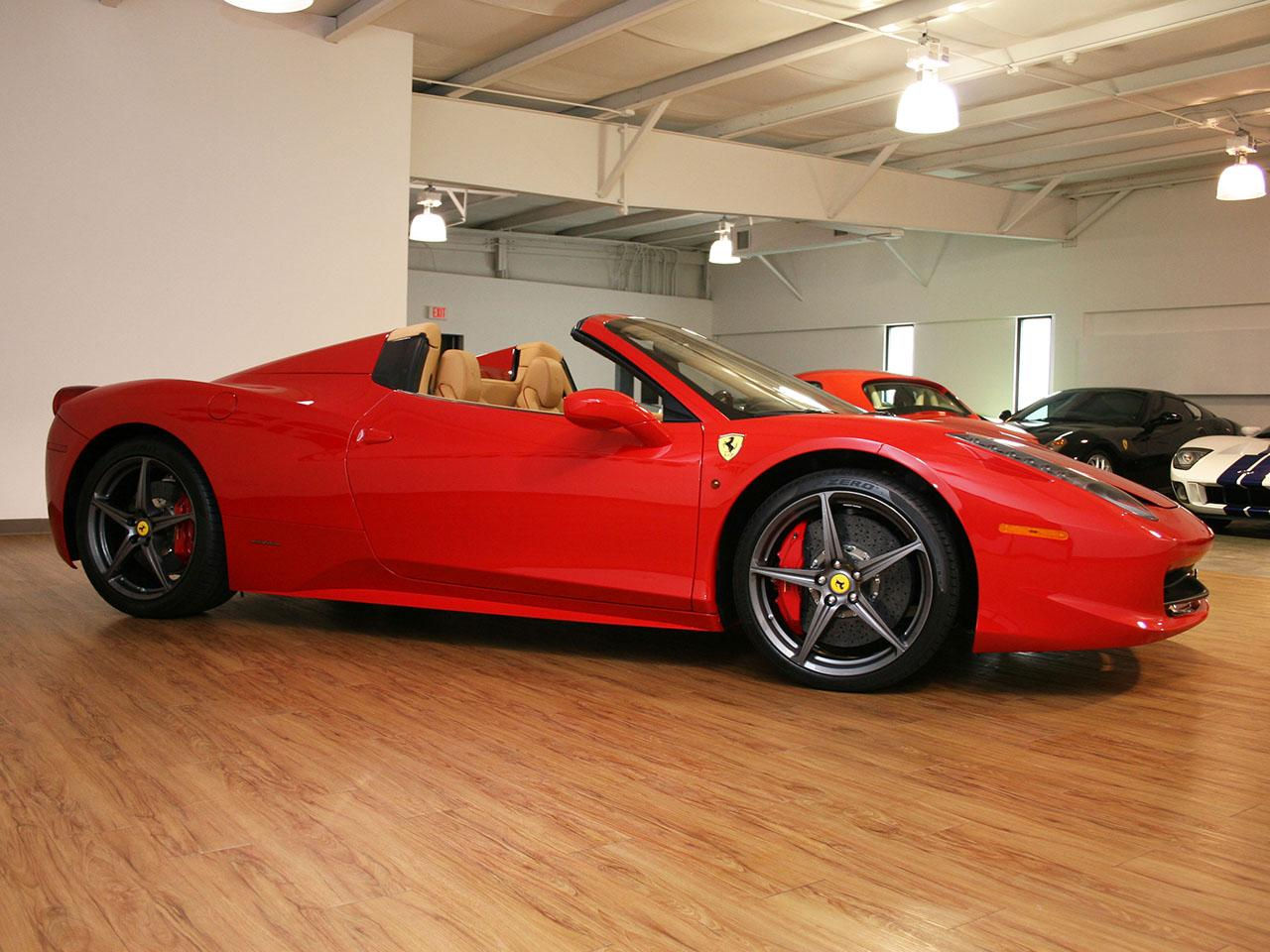 Wallpaper #iOo6U5MBlwTYPL183gpD54 2012 Ferrari 458 Italia Spider