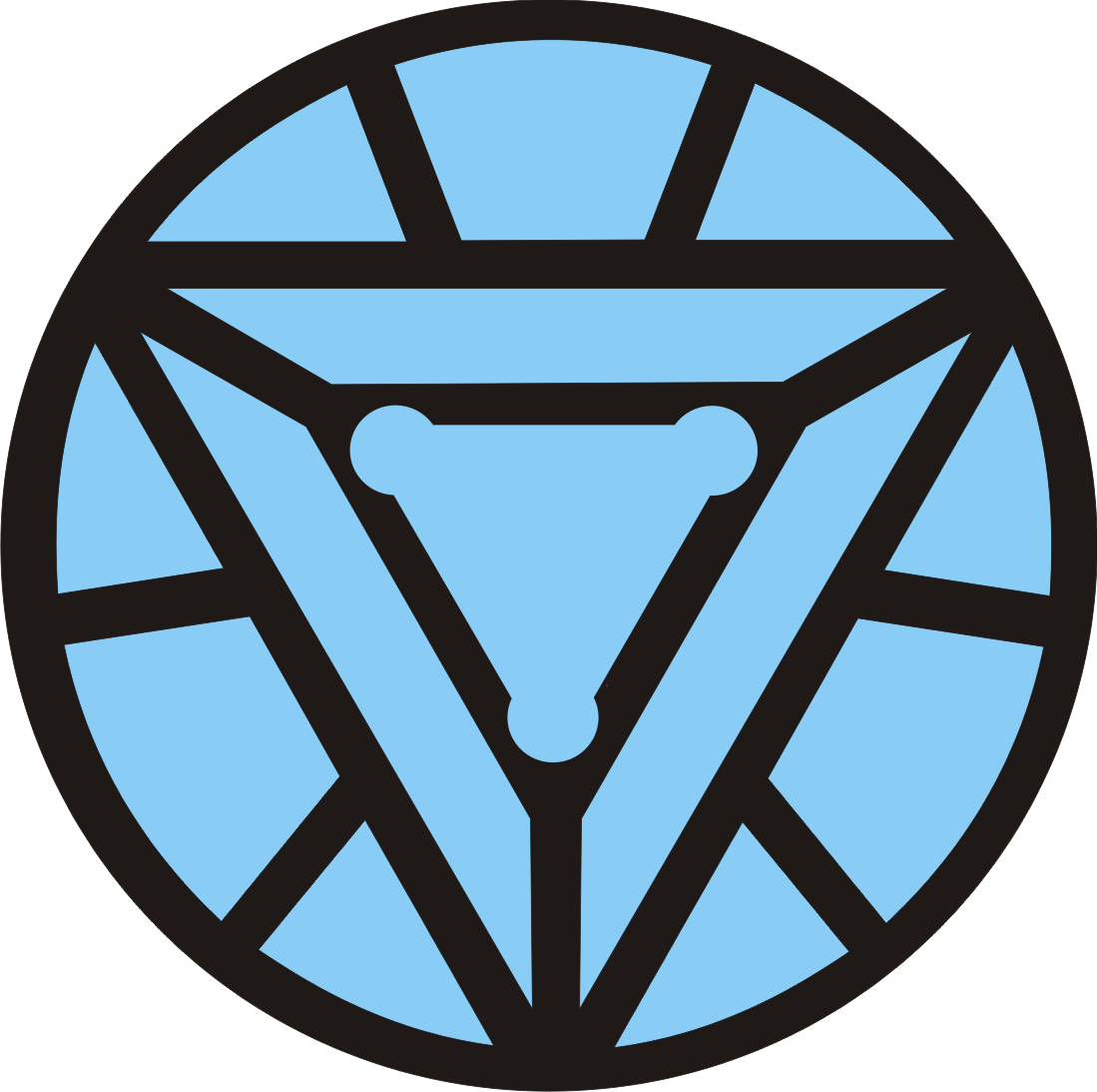Wallpaper #ljUMk5cBk_lpvpalJpXF104 Iron Man Logo Superhero Decal Iron Man Arc Reactor Template