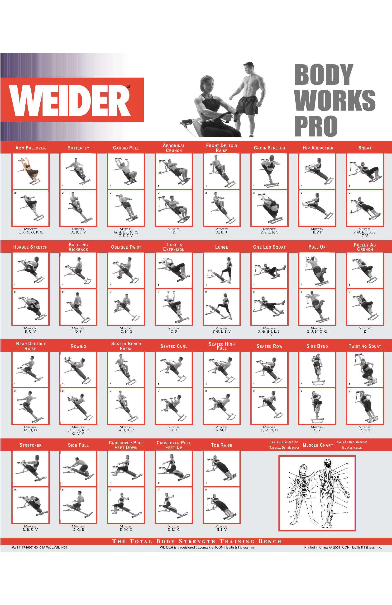 Wallpaper #FF7FB The Suspension Workout Chart Shows How to Do It and What You Can Do with It