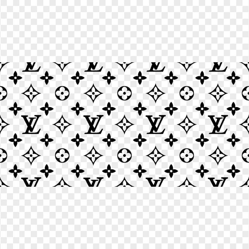 Wallpaper #UmfG5ZIBSpphPi3-tDHV22 Lv Louis Vuitton Black Pattern Seamless Image Png Citypng