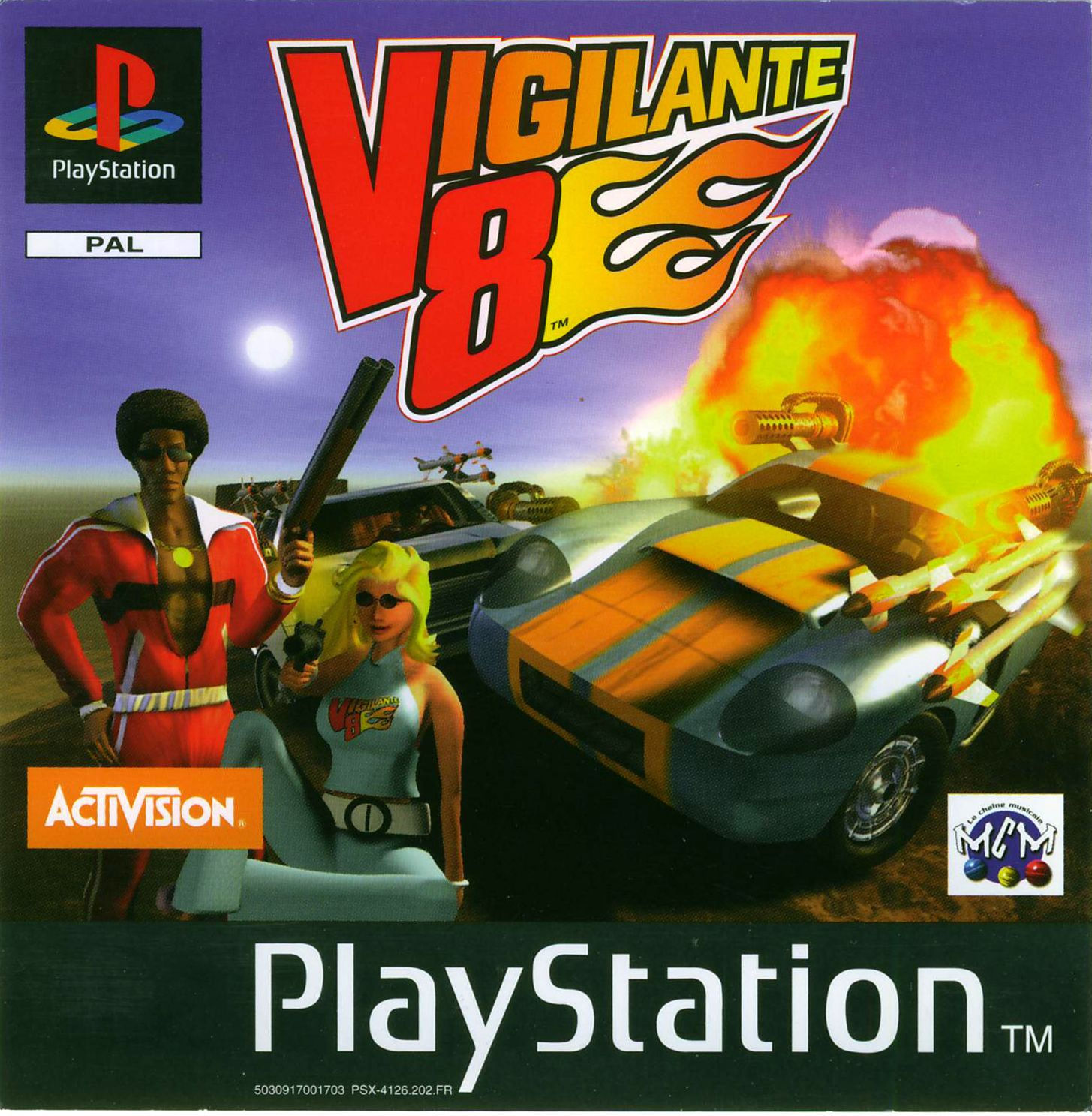 Wallpaper #09860 Vigilante 8 2nd Offense Playstation Computer and Video Games Amazonca