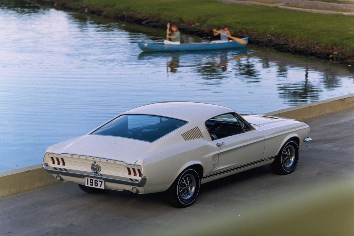 Wallpaper #EhmkF48BtGB6xQ78EnAk59 Pebble Beige 1967 Ford Mustang GT Fastback Mustangattitudecom Photo