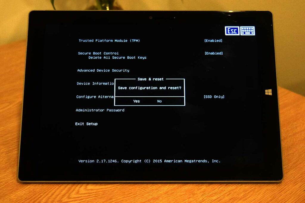Wallpaper #57kc35IBJvJKYCmECgjQ74 How to Configure Surface 3 Uefibios Settings Surfacetip