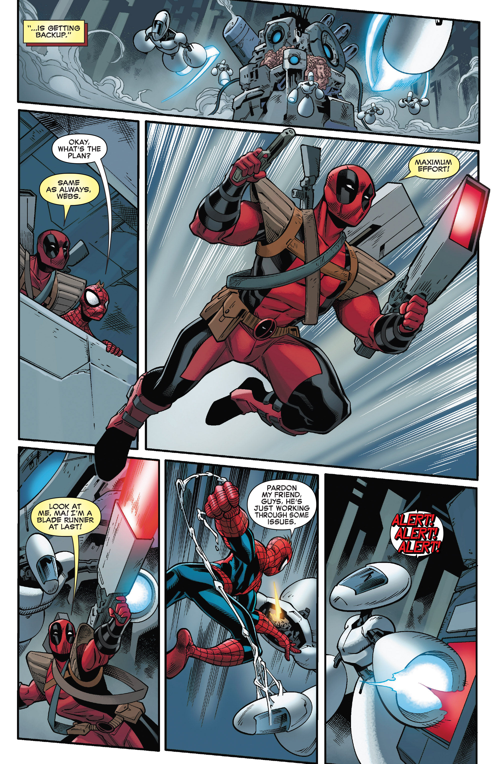 Wallpaper #3GhyHJMBSpphPi3-MCIA199 Spider Mandeadpool 2016 Chapter 48 Page 19