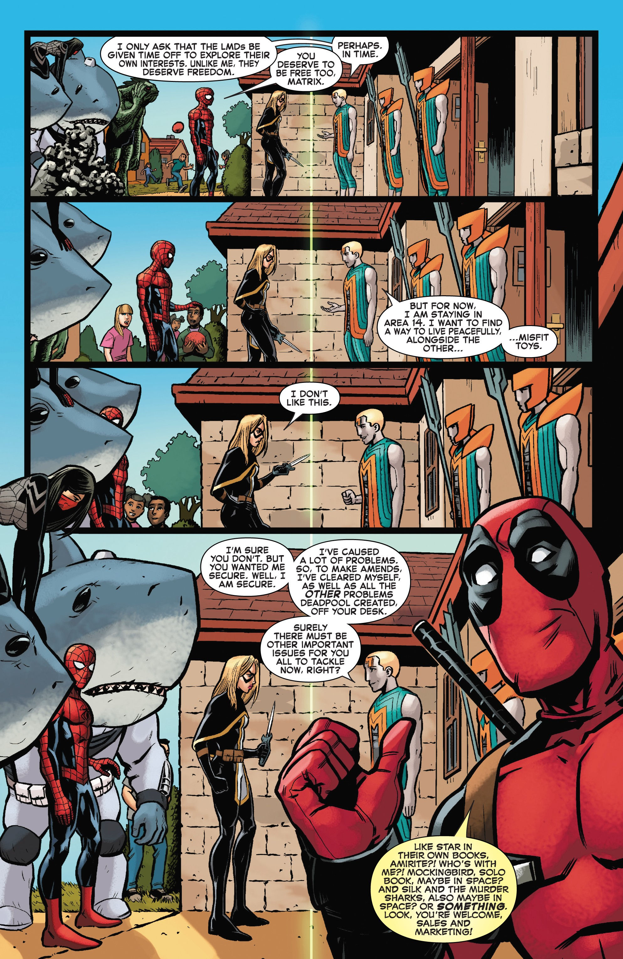 Wallpaper #3GhyHJMBSpphPi3-MCIA175 Spider Mandeadpool 2016 Chapter 40 Page 17