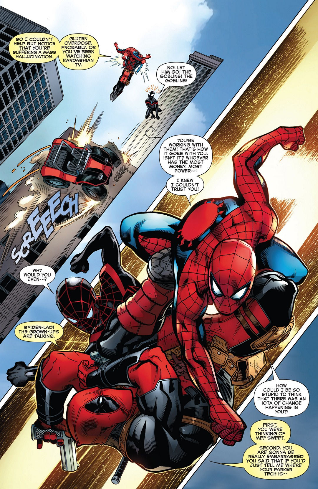 Wallpaper #3GhyHJMBSpphPi3-MCIA274 Spider Mandeadpool 2016 Chapter 2 Page 12